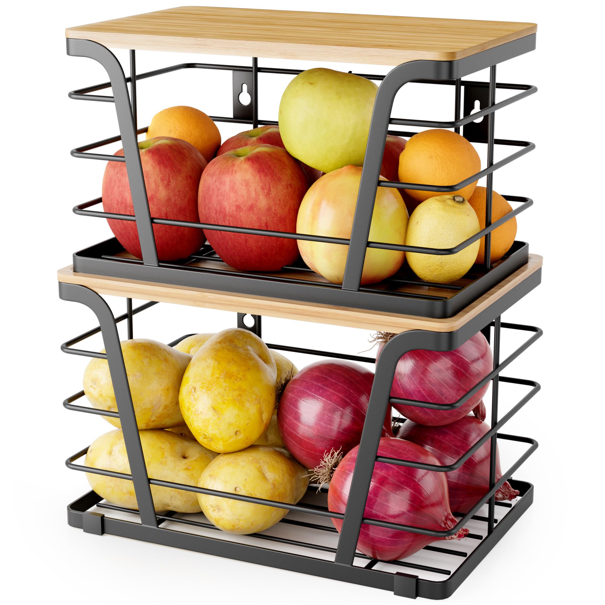 2 Pack Extra Large Pantry Storage Organizers