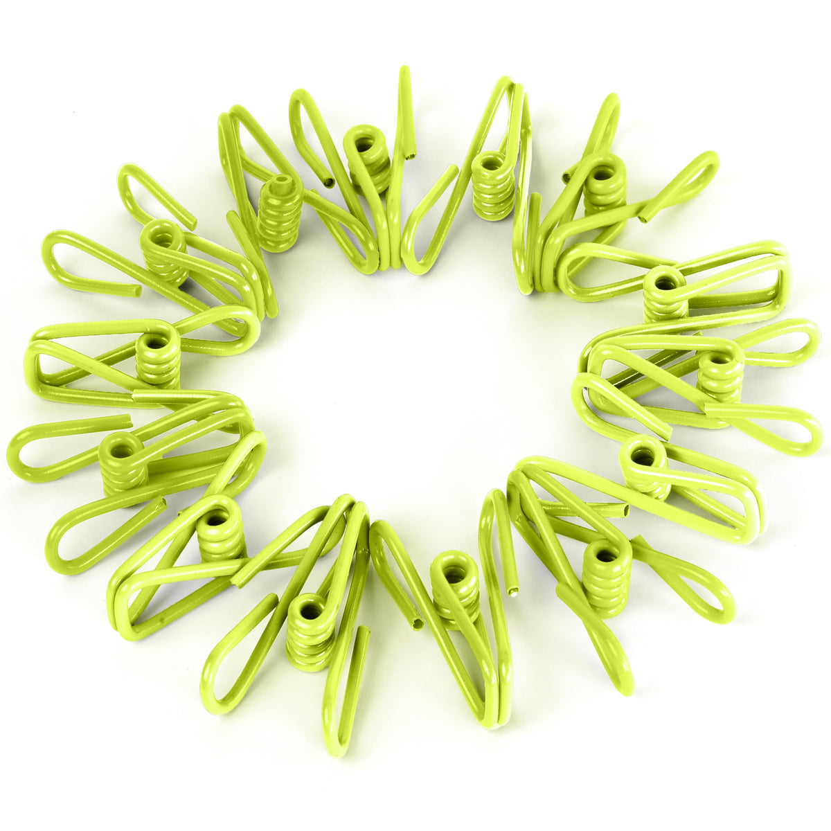 30 Pack Green Chip Bag Clips for Food (30 Count)