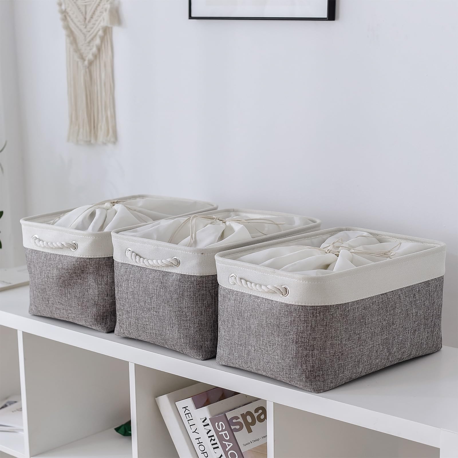 Storage Baskets for Organizing (3 Count)