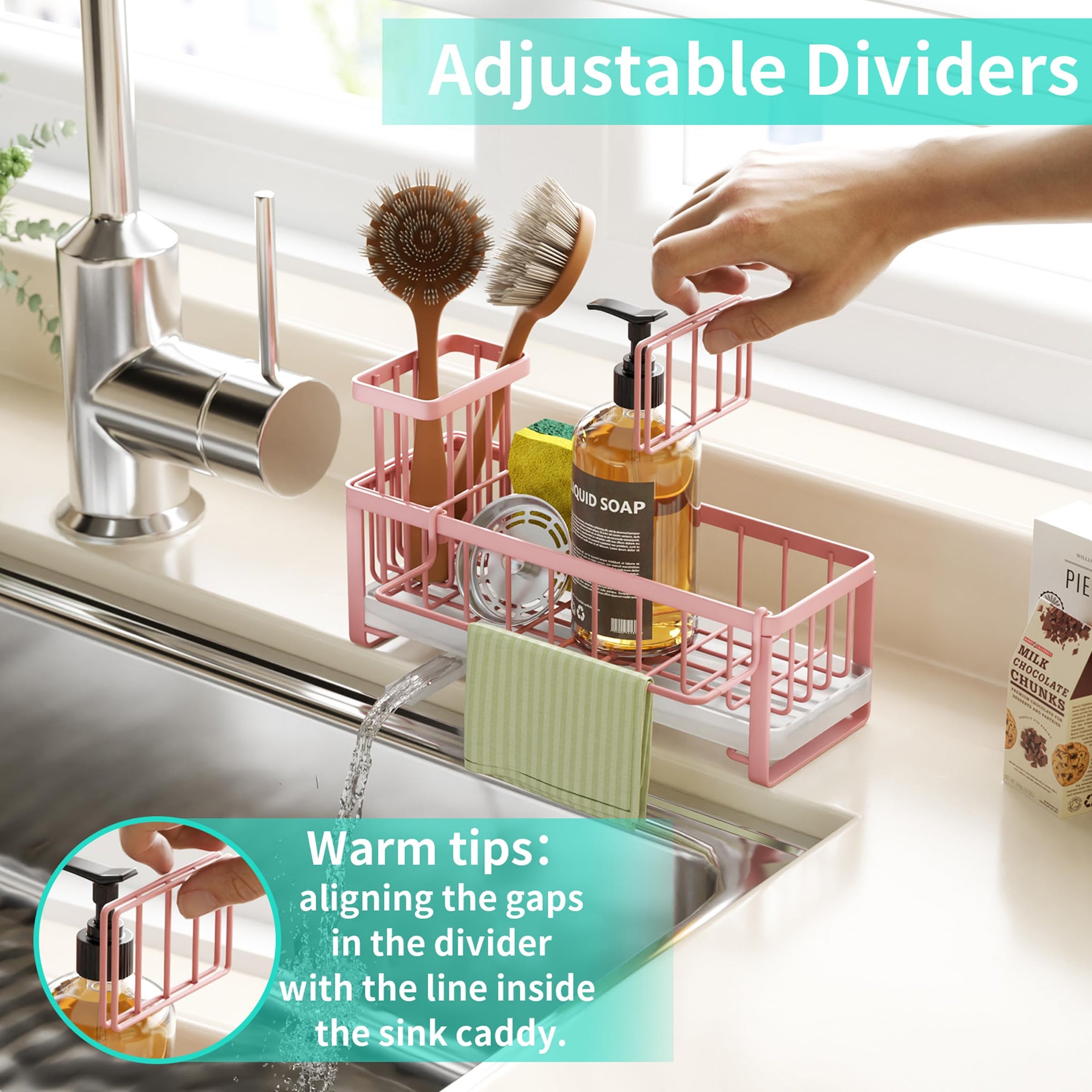 Sponge Holder for Kitchen Sink