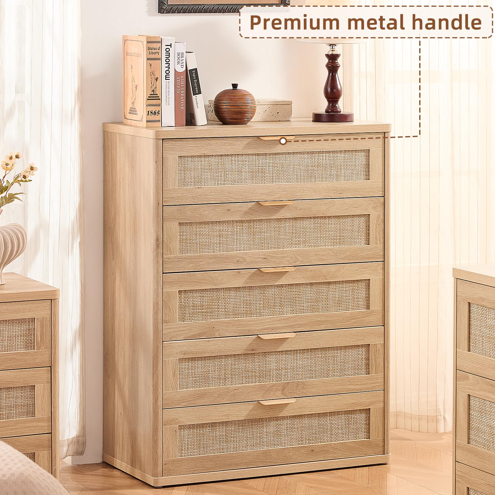 Rattan Dresser for Bedroom