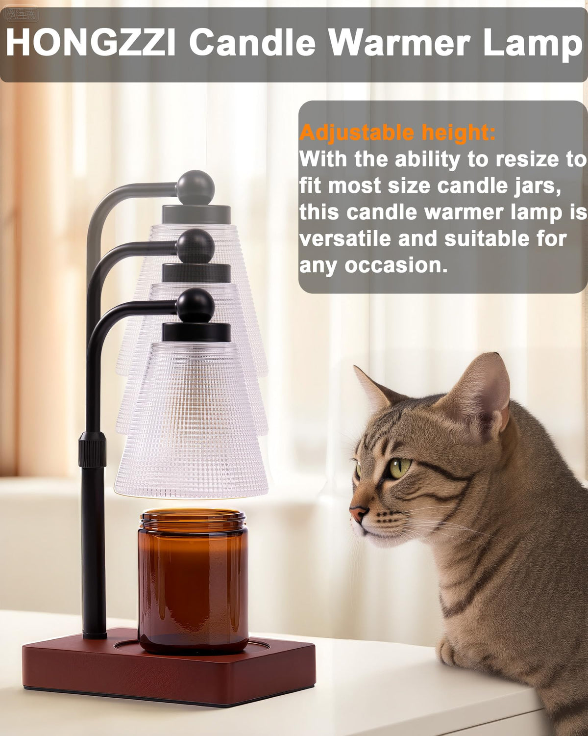 Candle Warmer Lamp with Timer