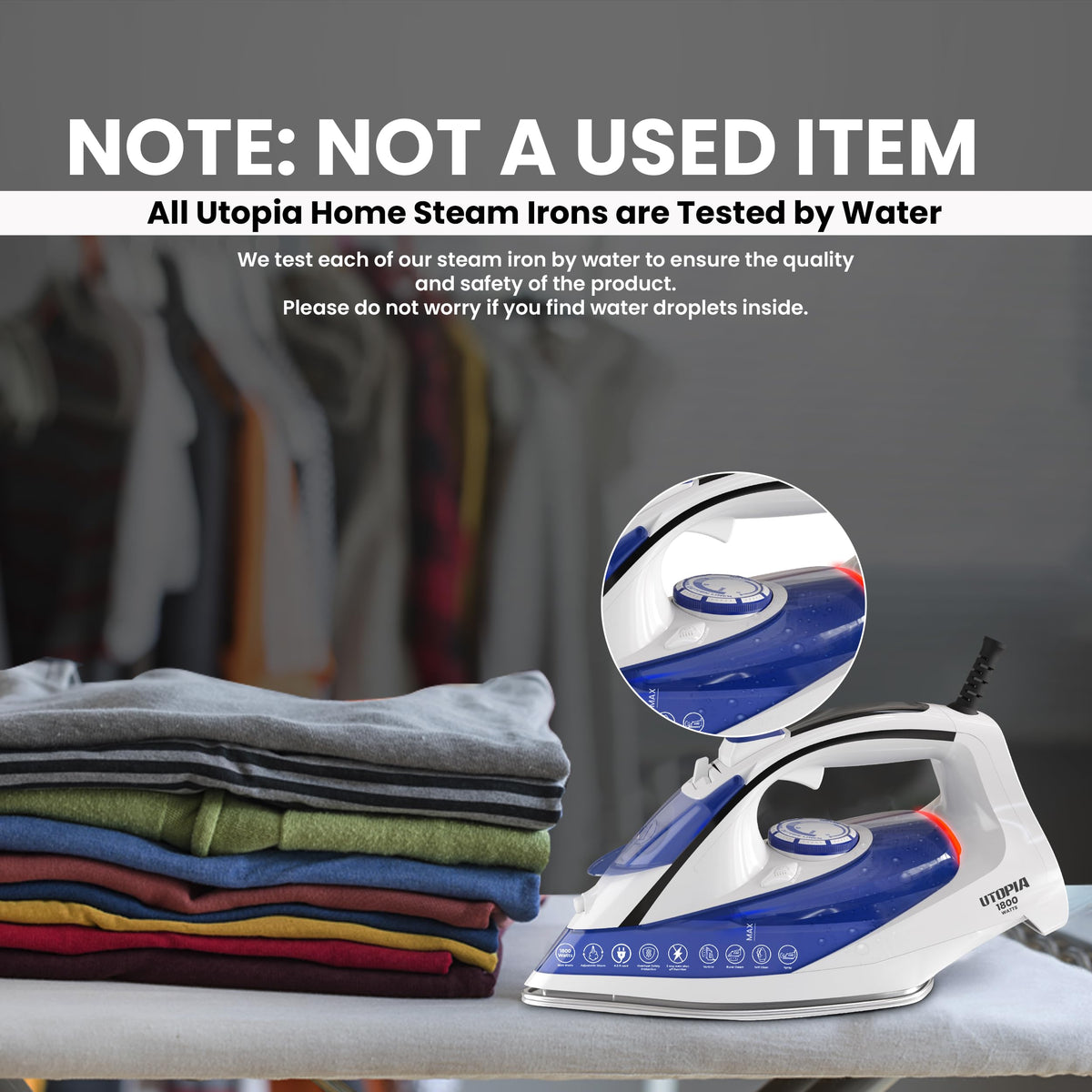 Steam Iron 1800W Non