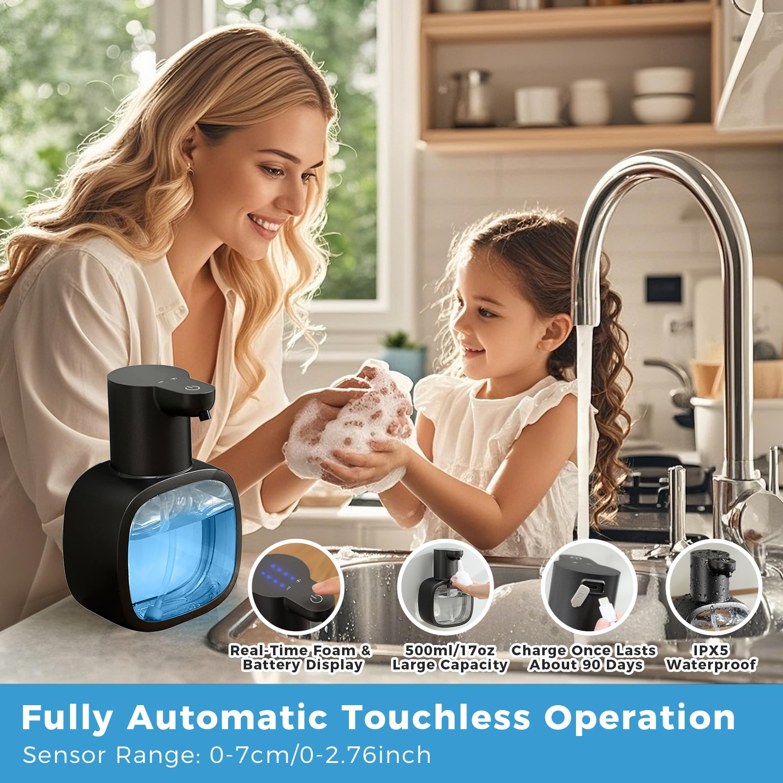 Automatic Foaming Soap Dispenser