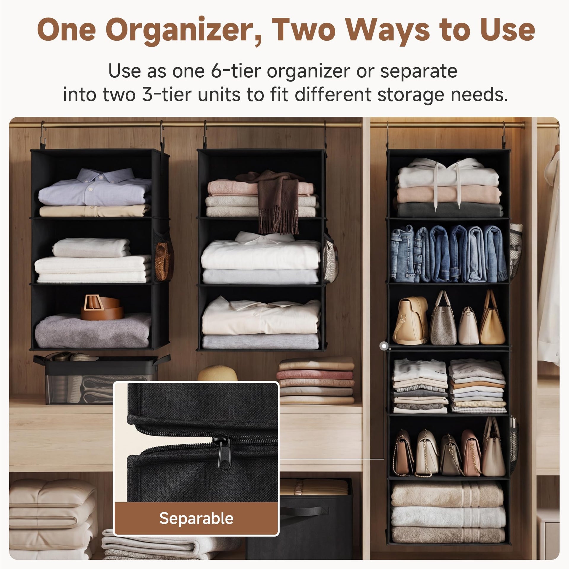 Hanging Closet Organizer 6
