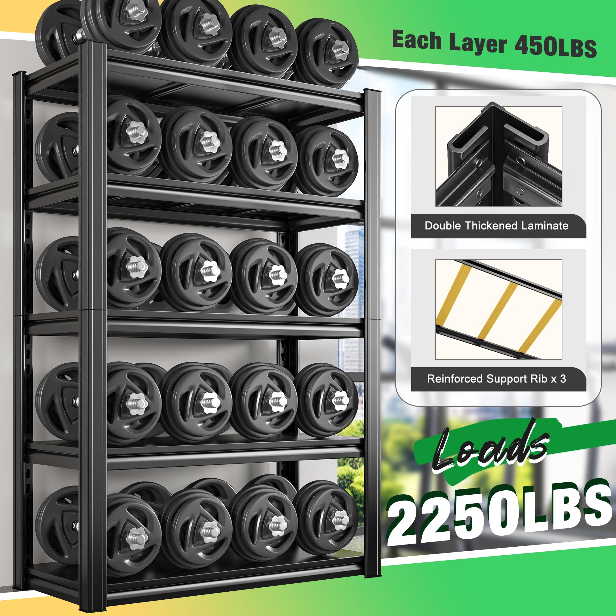 Storage Shelves Garage Shelving Heavy Duty