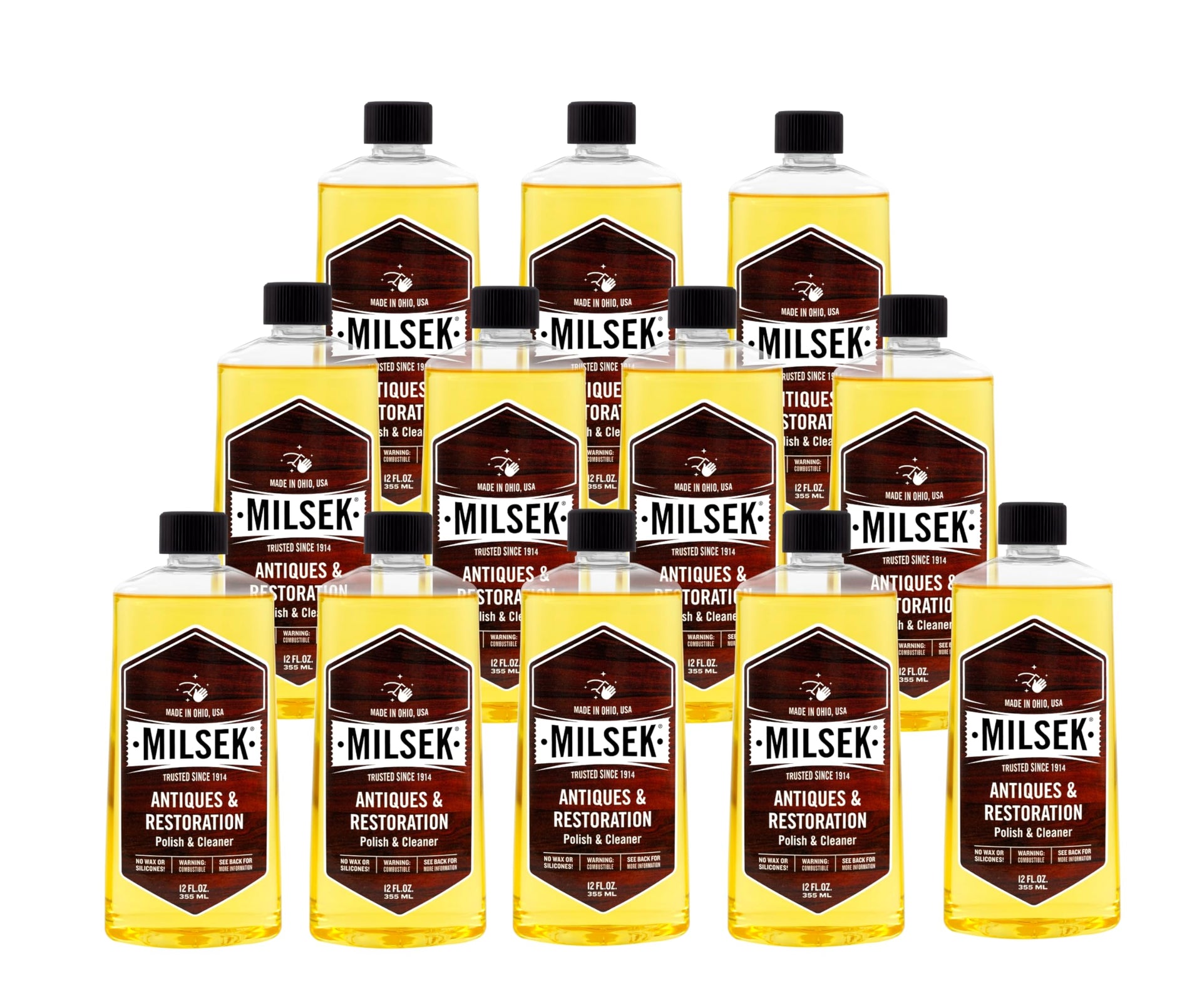 Antiques & Restoration Wood Polish 12 oz (144 Fl Oz)