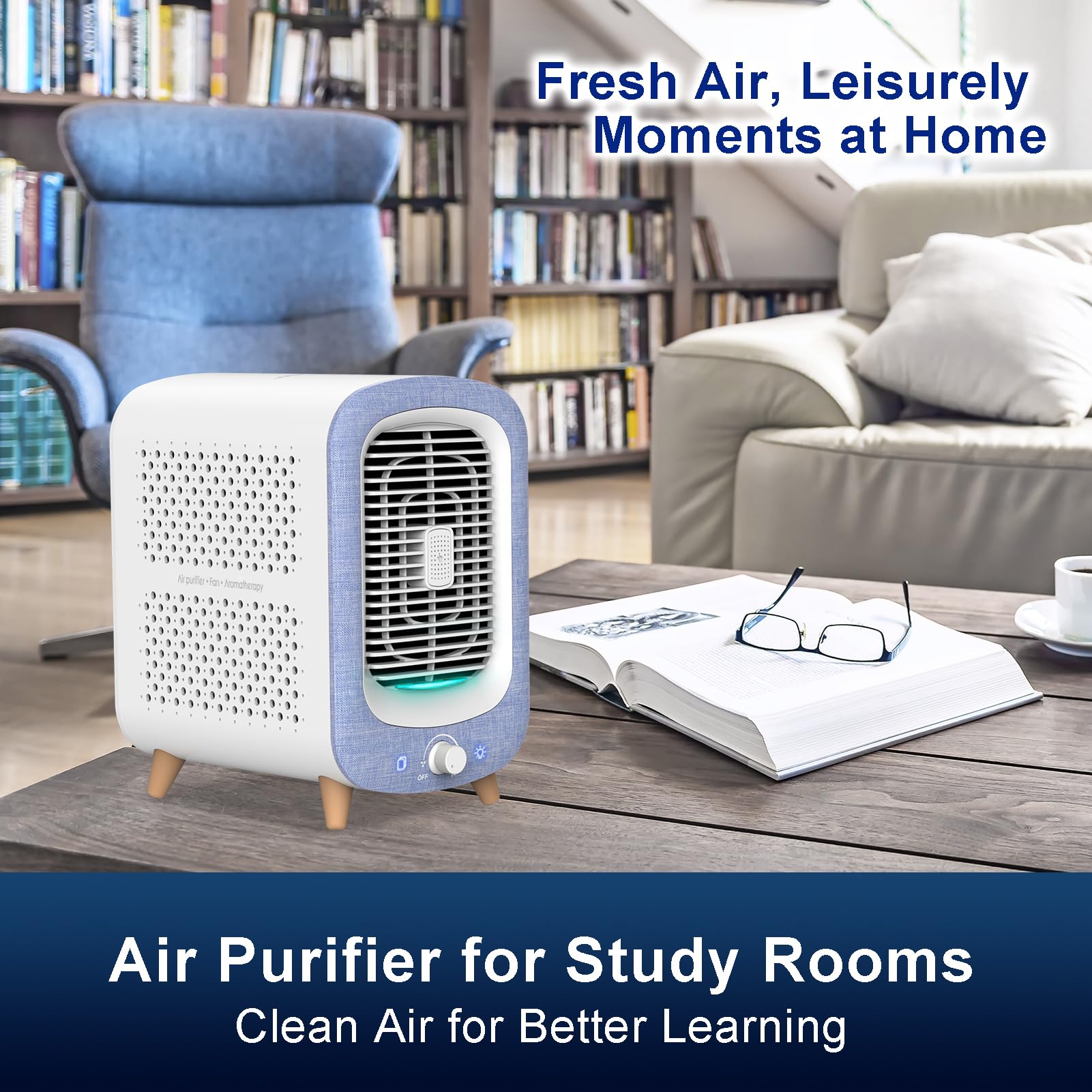Air Purifiers for Home Bedroom Dorm Room Small Office Desktop