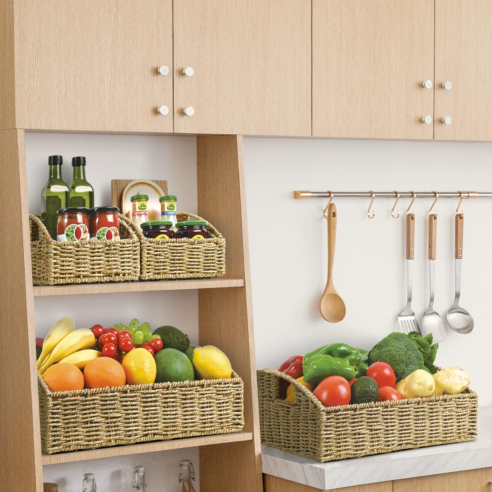 Pantry Baskets Organization