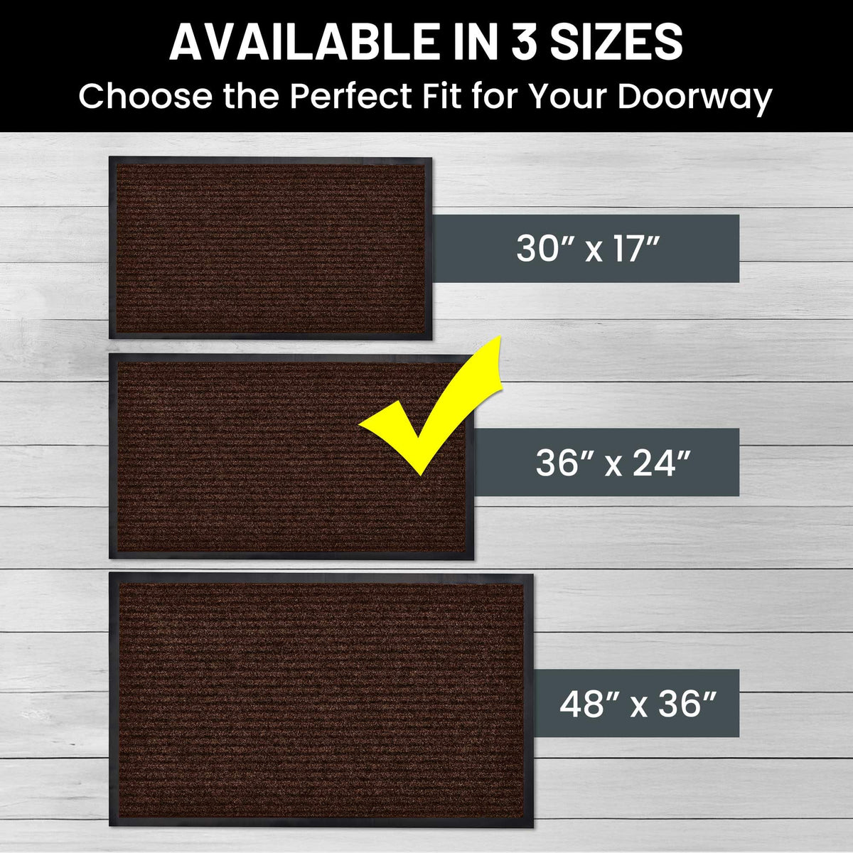Front Door Mat (2 Count)
