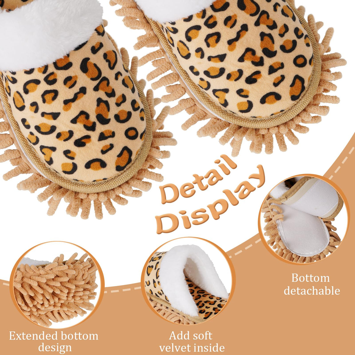 Microfiber Mop Slippers