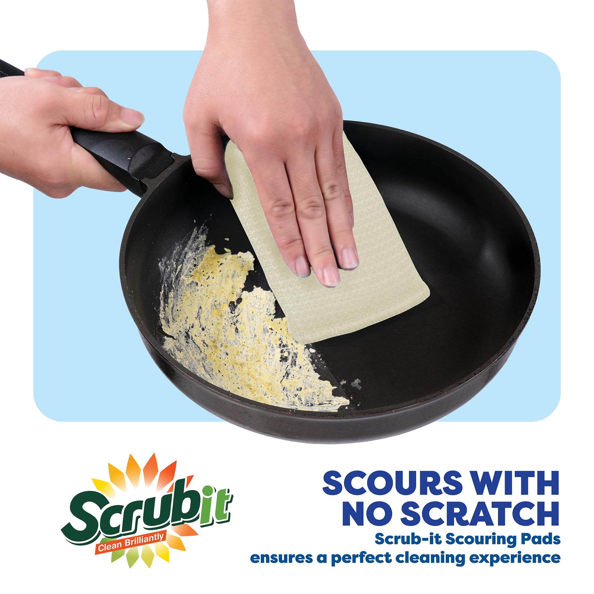 12 Pack Scrub Sponges Kitchen By SCRUBIT