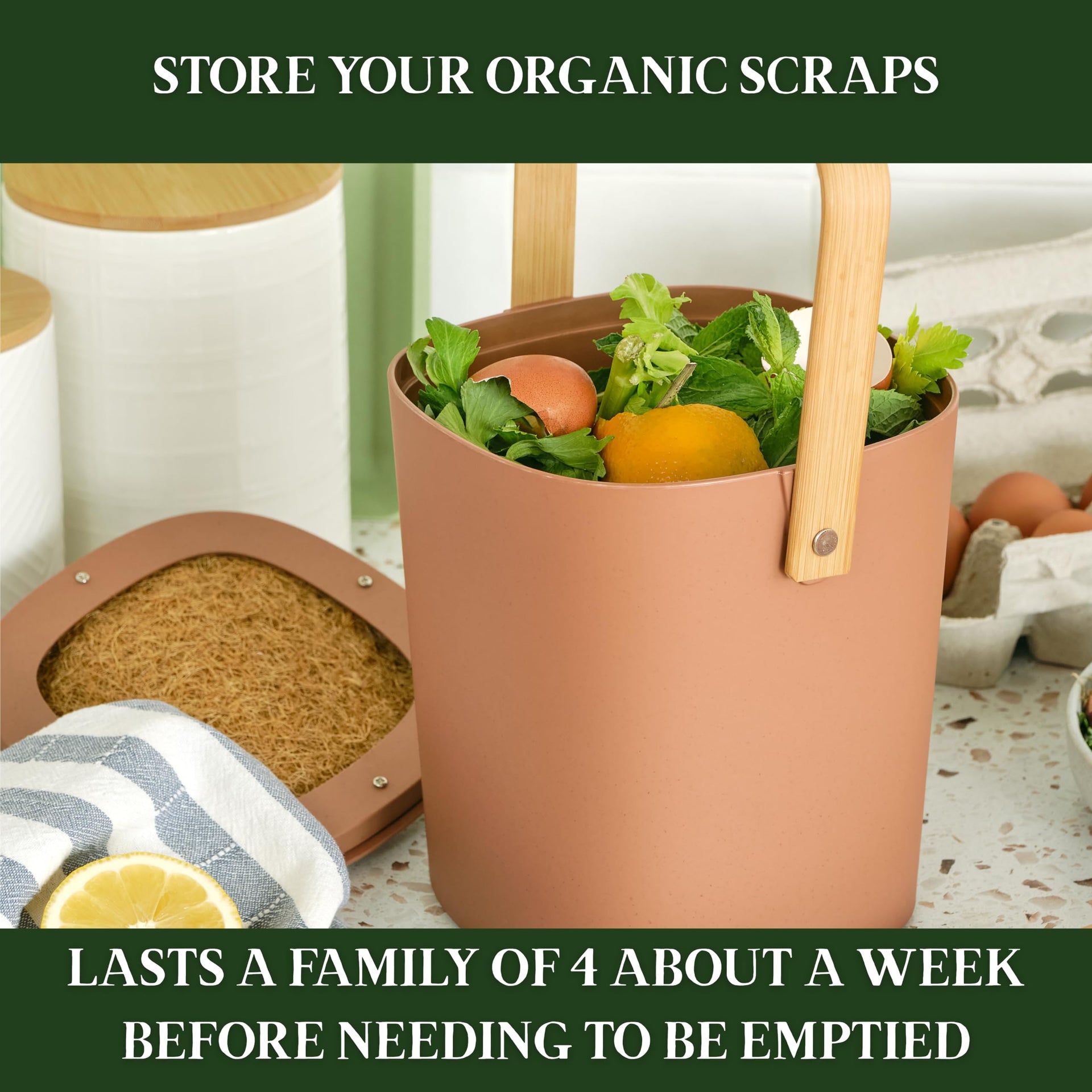 1 Gallon Compost Bin