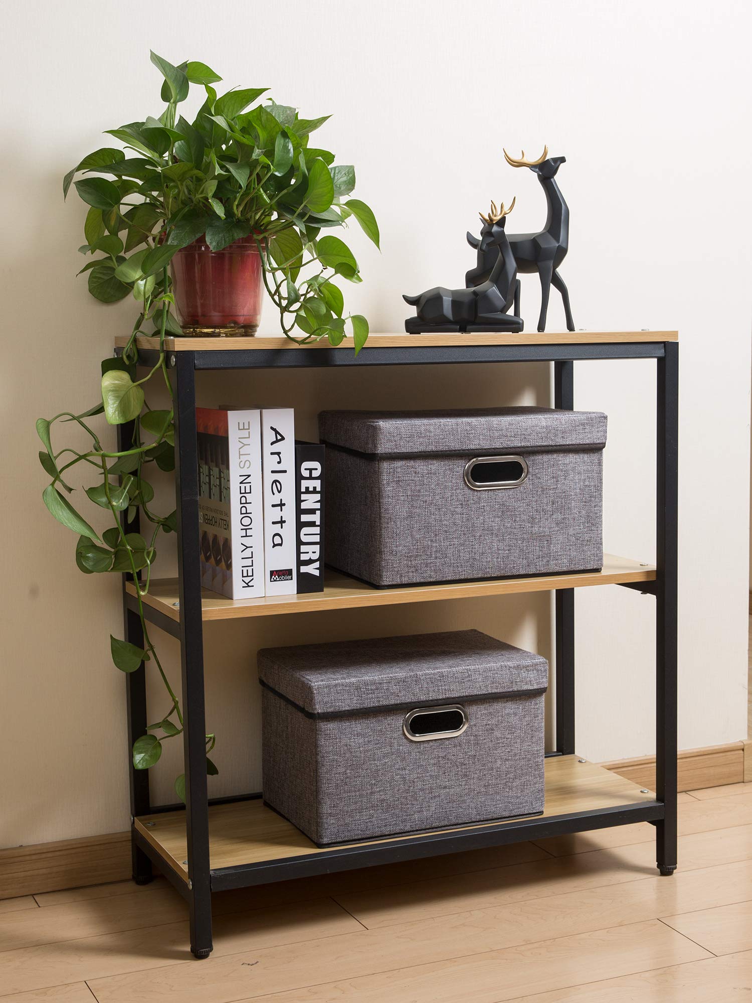 Collapsible Storage Containers with Lids [5 (5 Count)