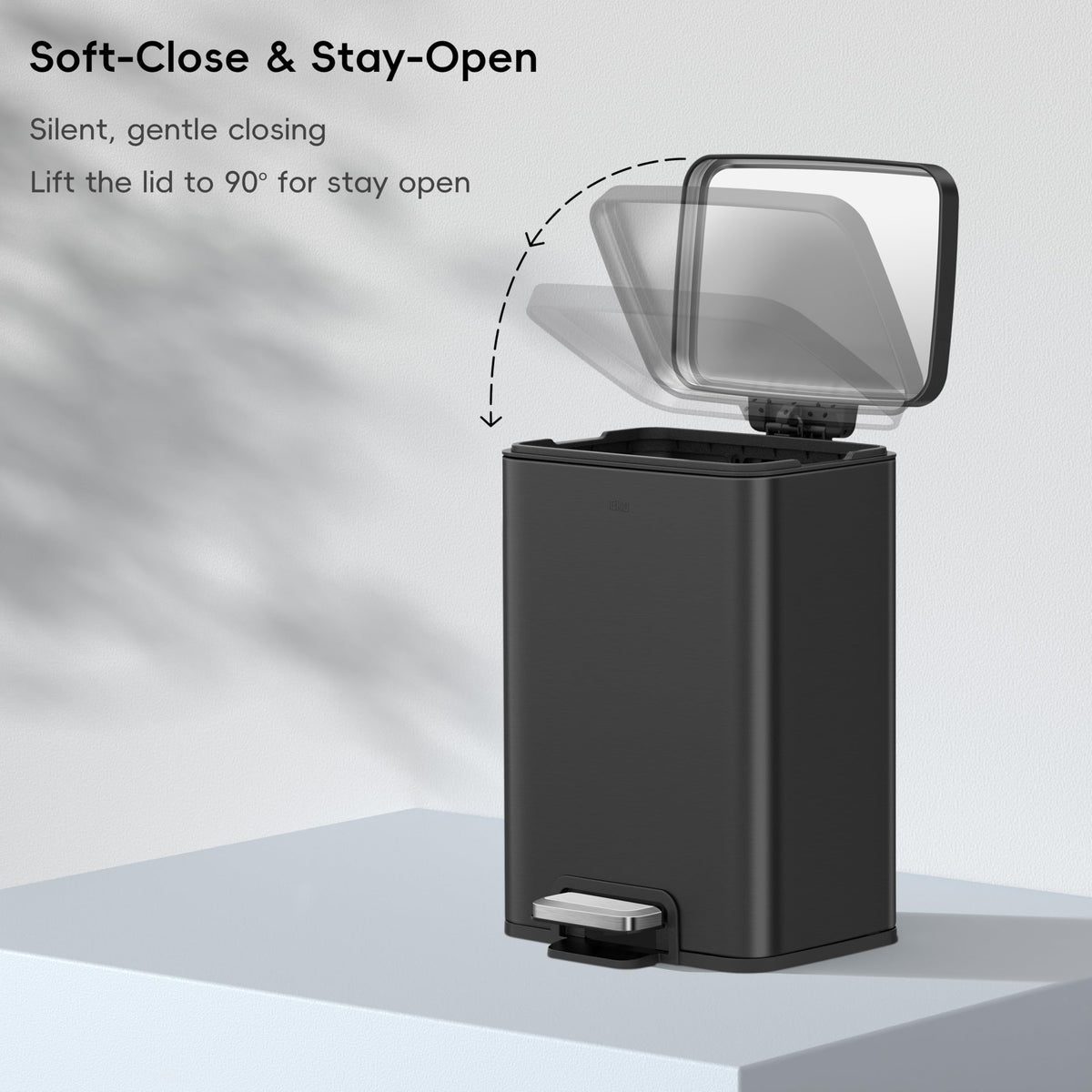 Madison Matte Black Stainless Steel 3.2 Gal