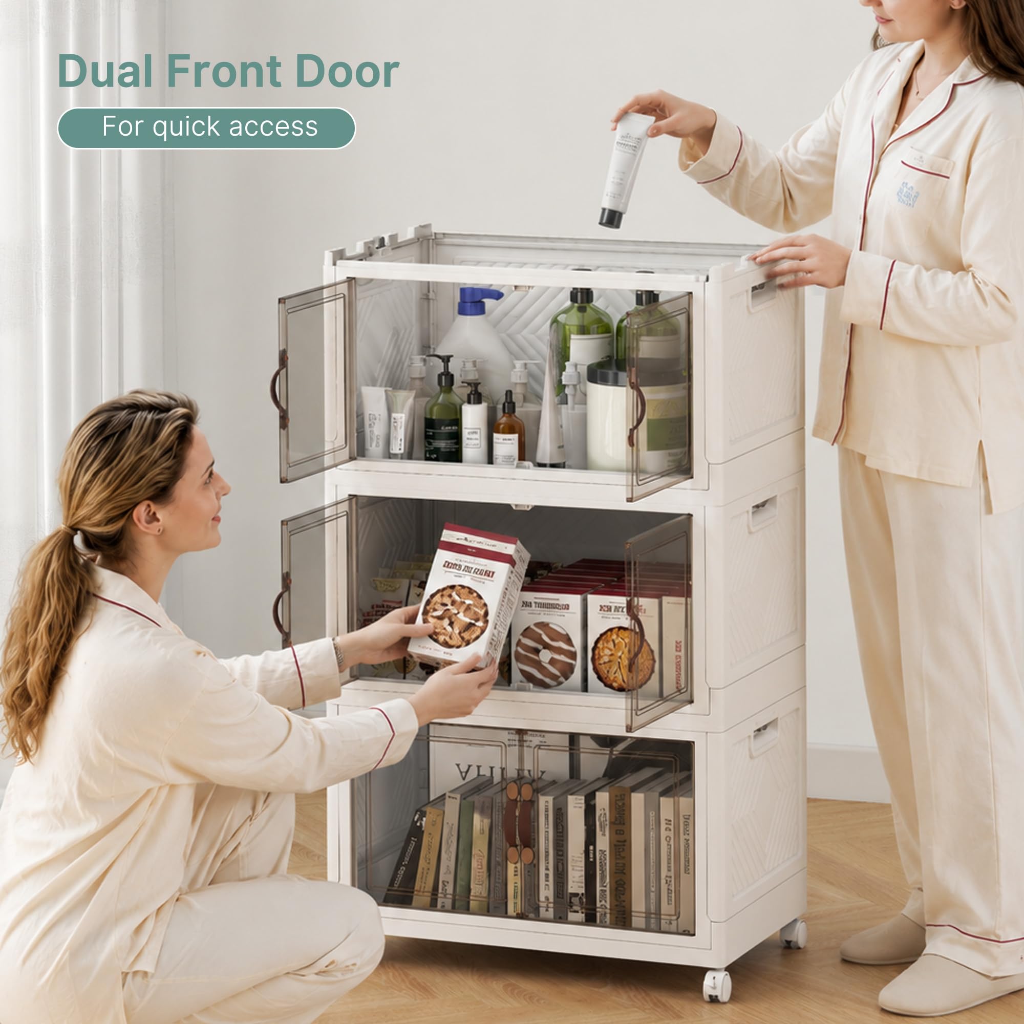 336QT Lockable Storage Bins with Lids
