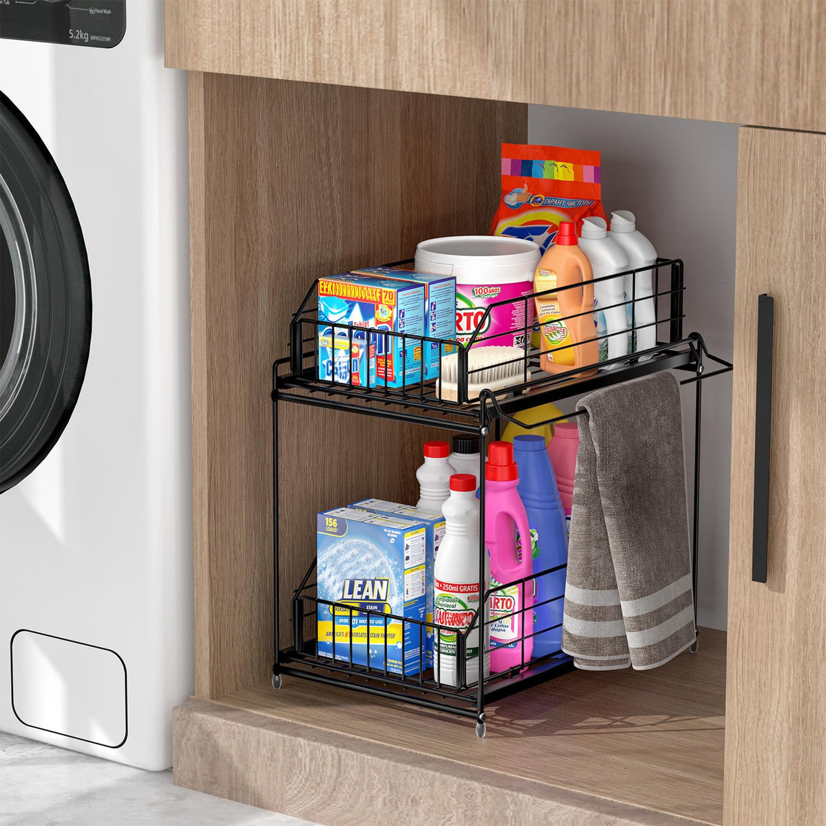 Under Sink Organizers and Storage 2 Pack (2 Count)