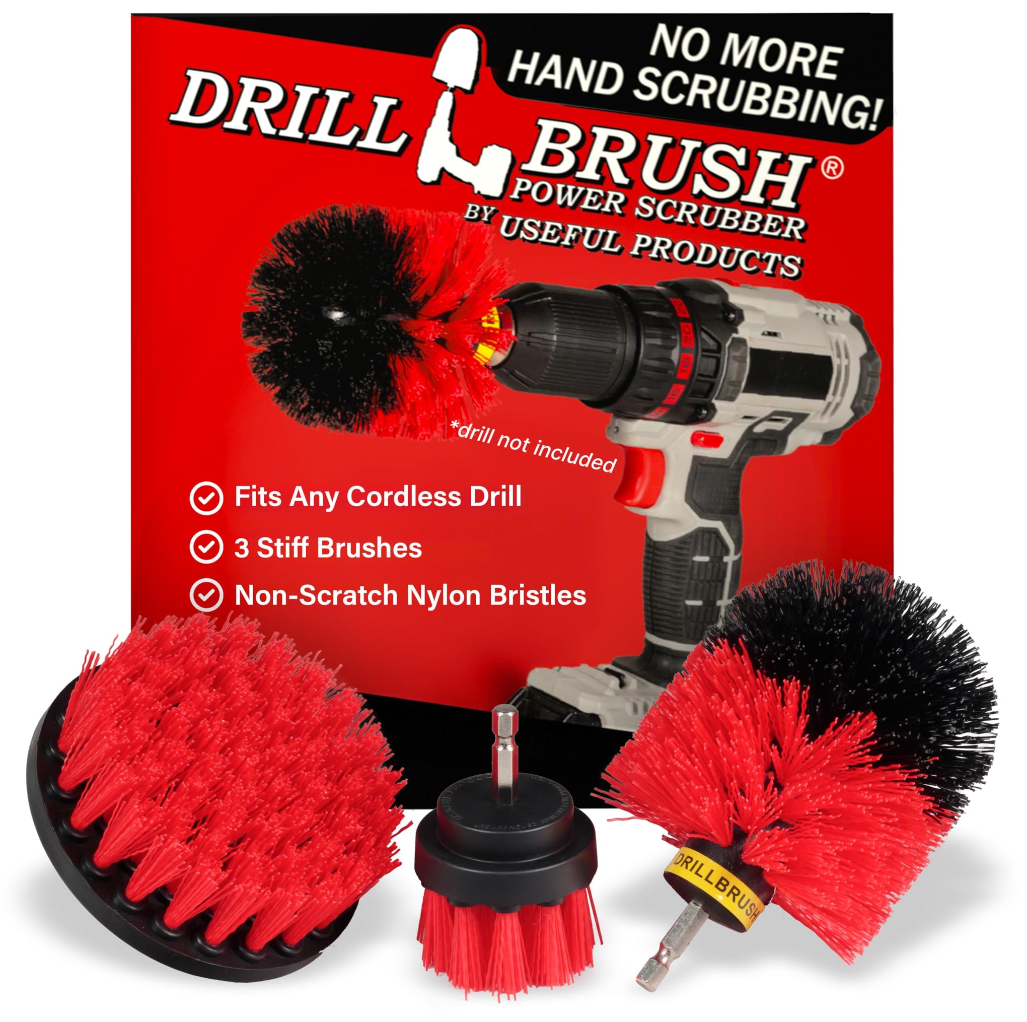 Heavy Duty Stiff Bristle Brush Kit - ModHome Supplies