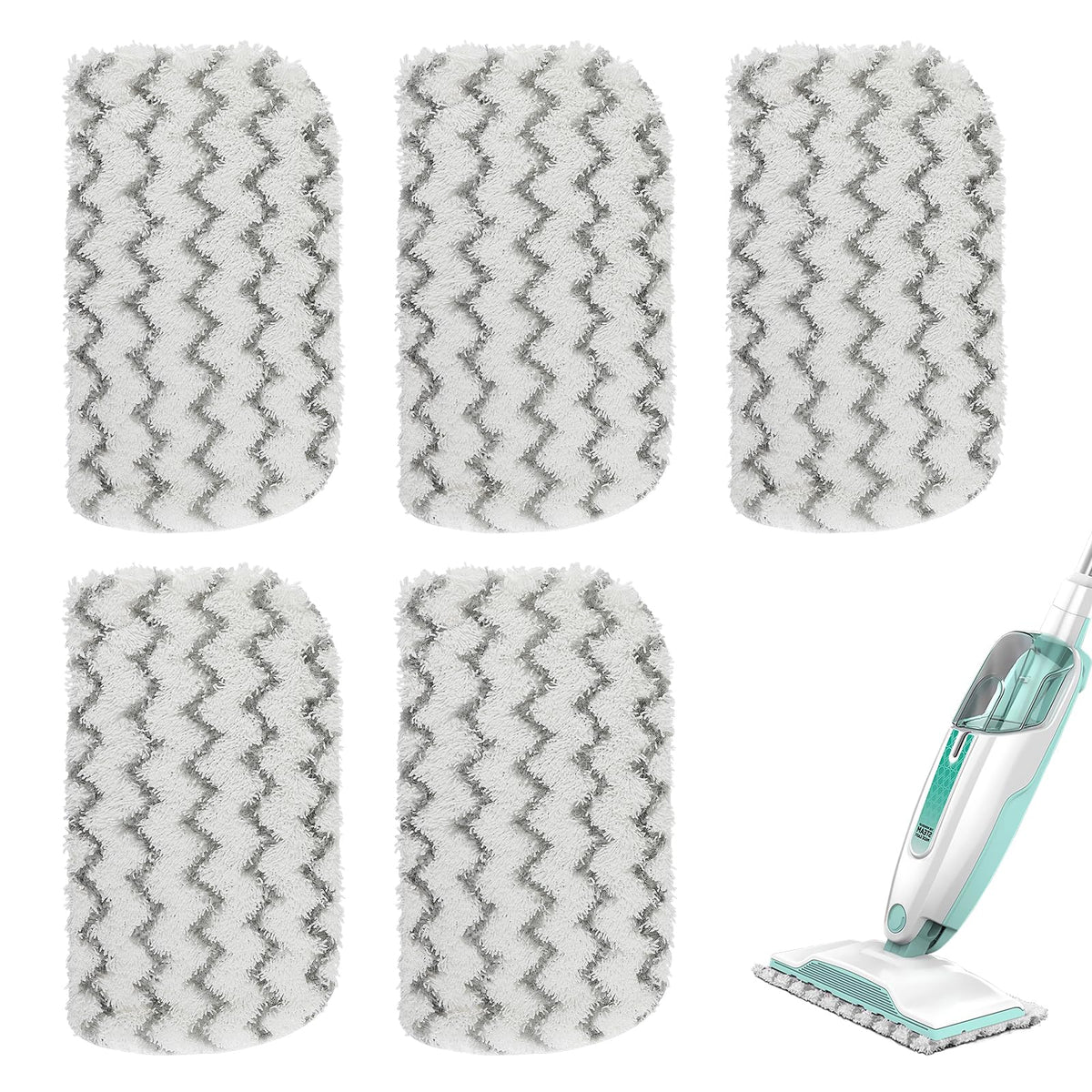 S1000 S2001 Steam Mop Replacement Pads for Shark Steam Mop S1000 S1000A S1000C S1000WM S10001C S1200 & S2001 SteamSpot Steam Mop