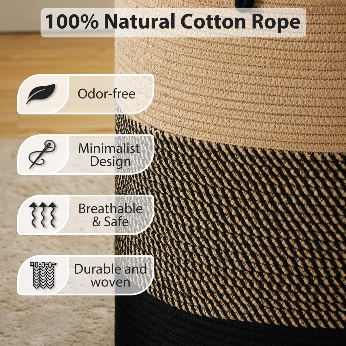 Woven Laundry Hamper