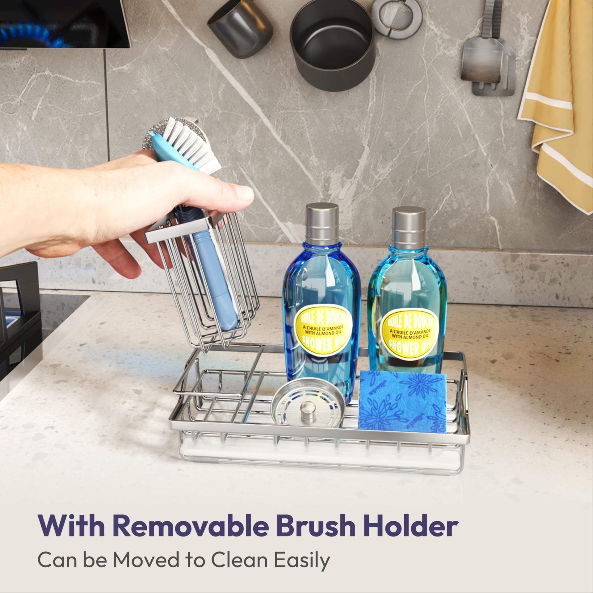 Multifunctional Kitchen Sink Caddy
