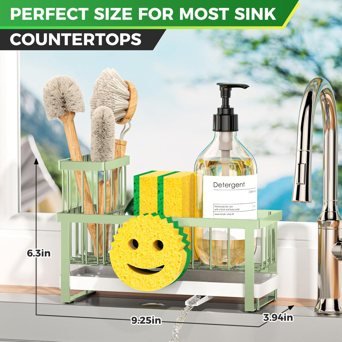 Sponge Holder for Kitchen Sink