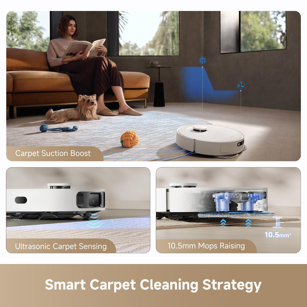 L40s Ultra CE Robot Vacuum and Mop with Self