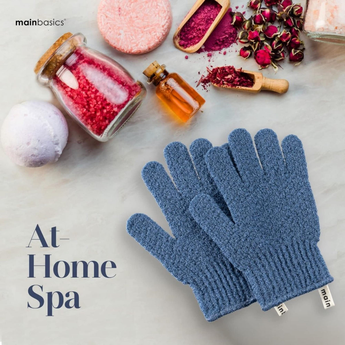 Deep Exfoliating Bath Gloves (2 Count)