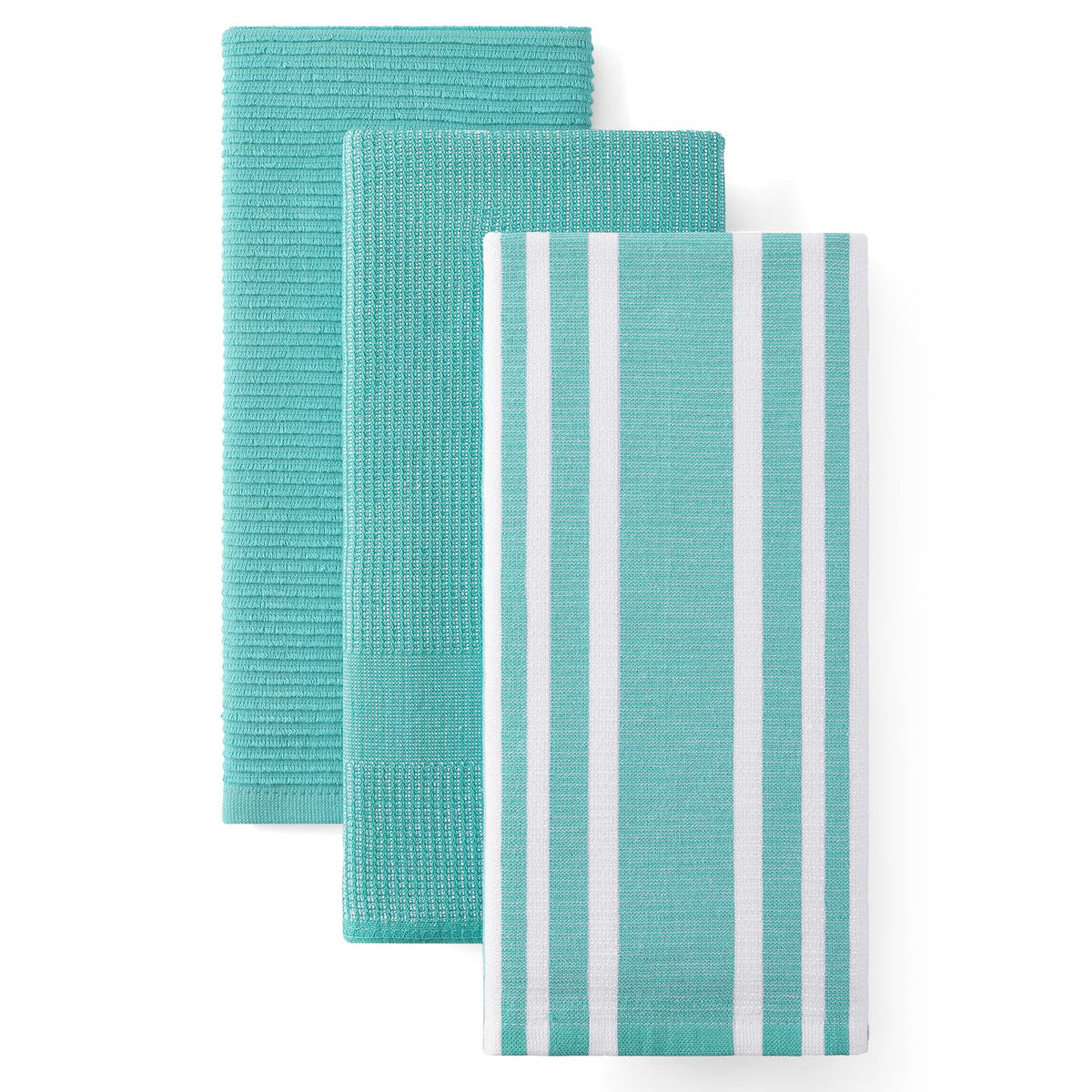 Cotton 380 GSM Premium Kitchen Towels (3 Count)