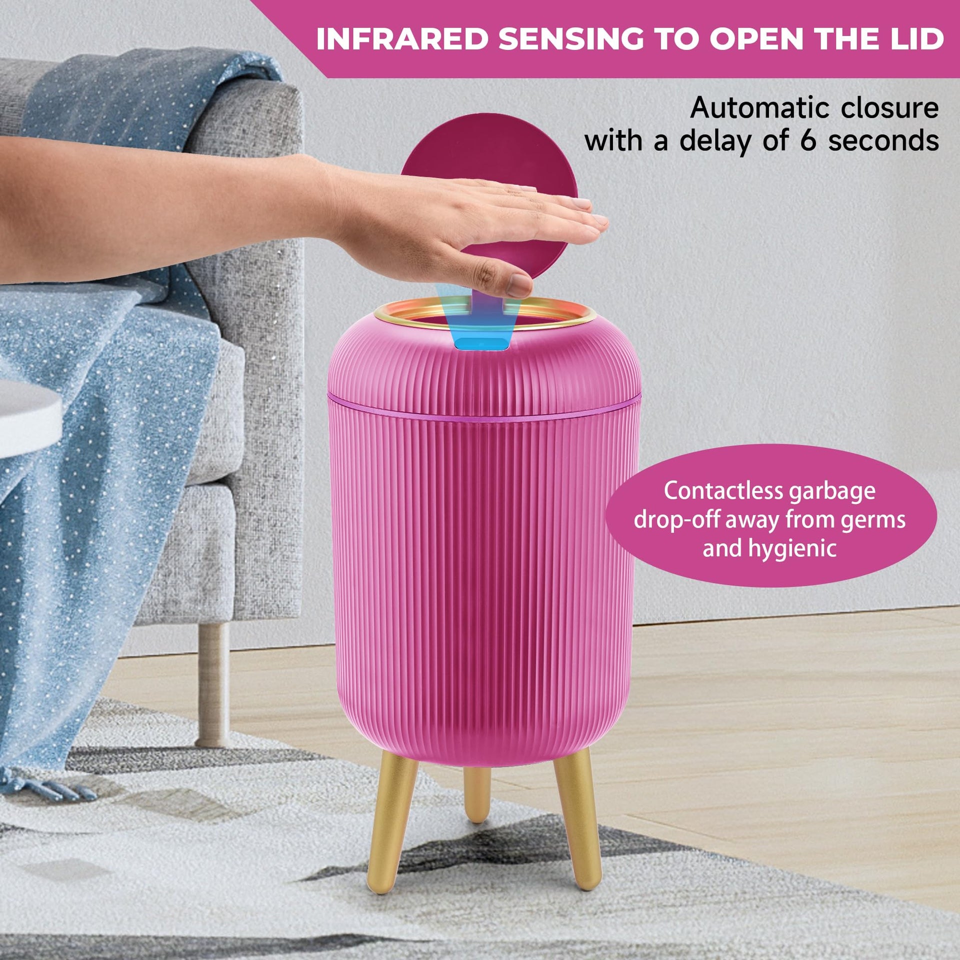 Smart Sensor Wastebasket