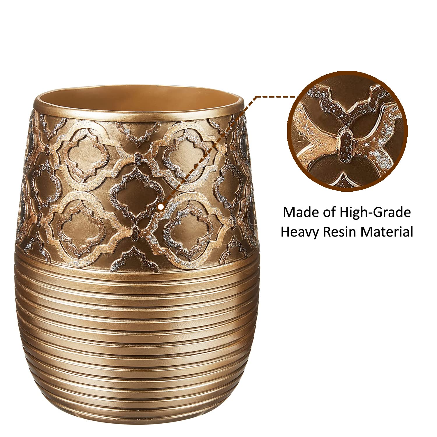 Decorative Trash Can for Bathroom