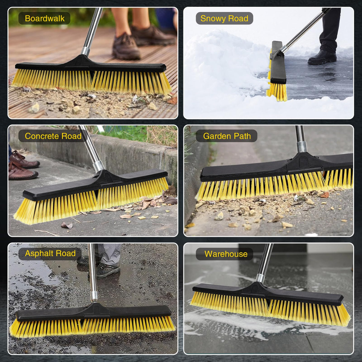 24.8 ” Push Broom