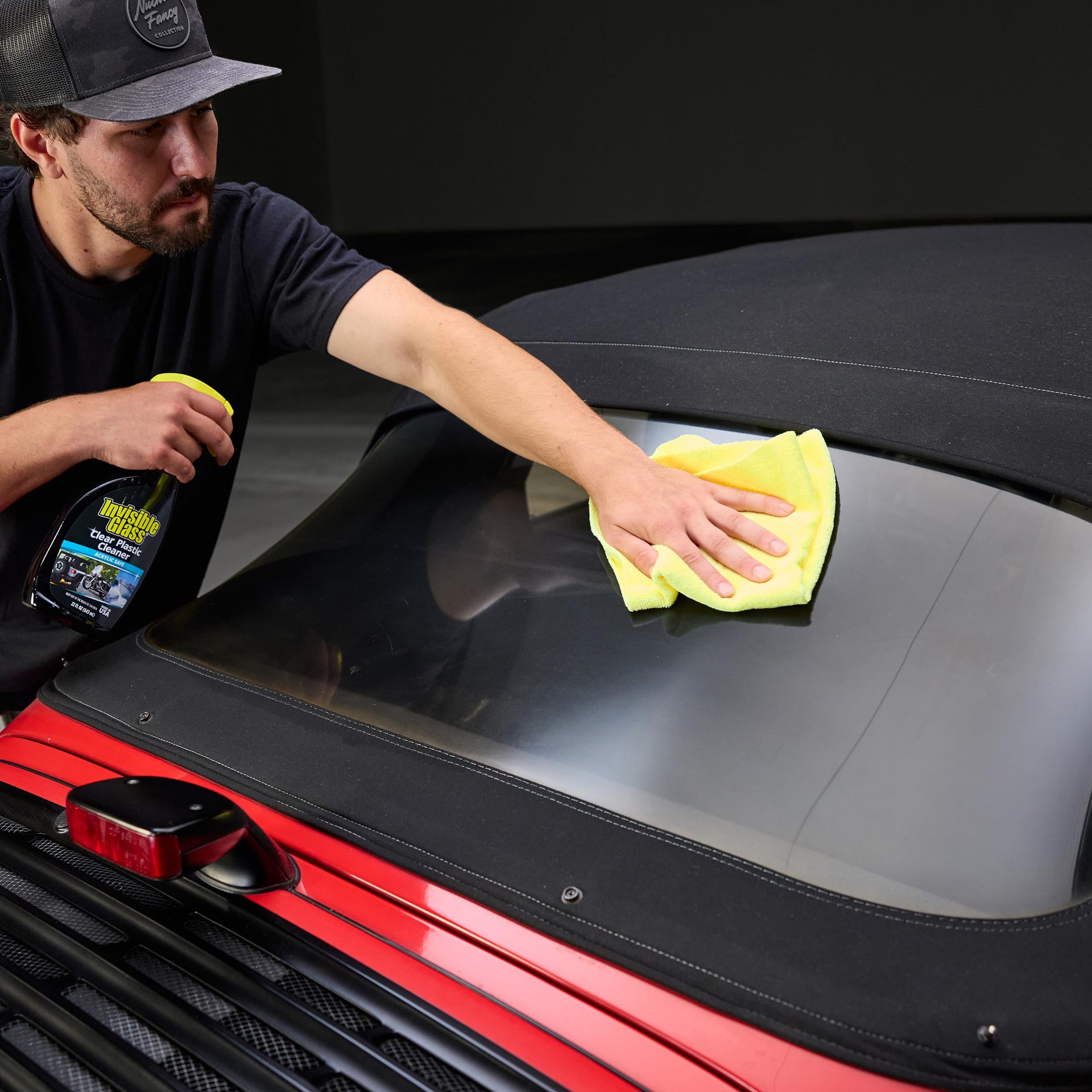 92084 3PK Clear Plastic Cleaner for Cars (3 Count)