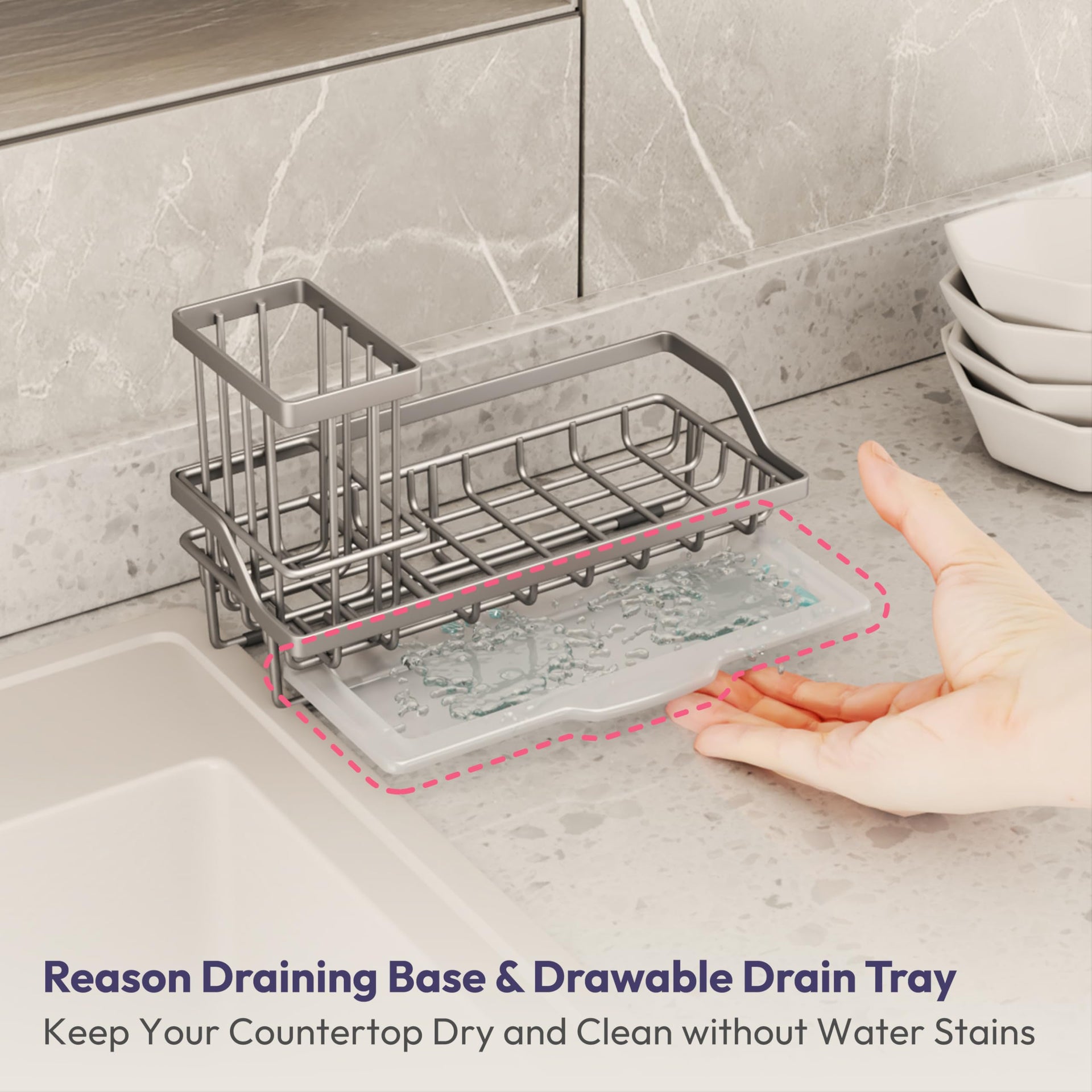 Sink Caddy Sponge Holder