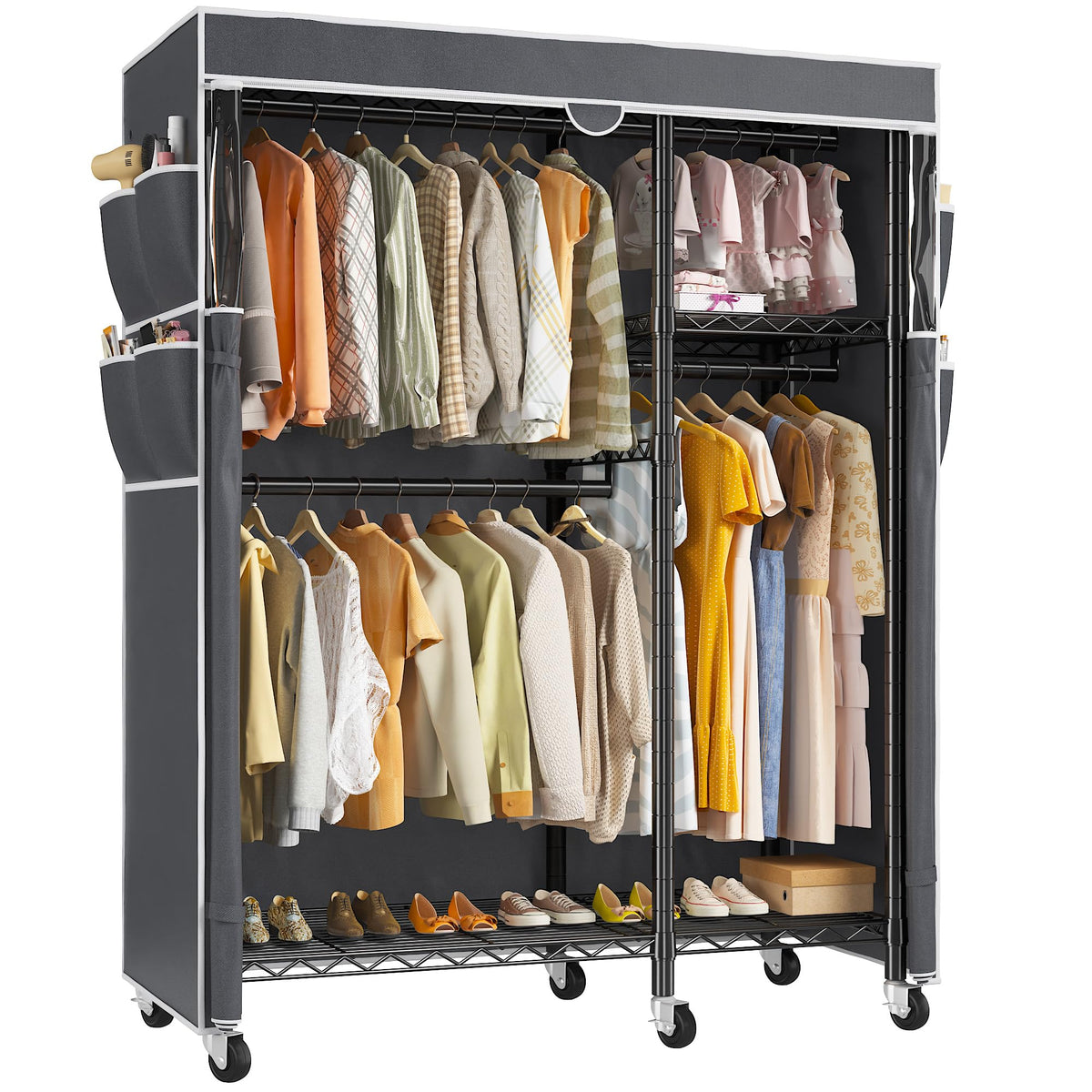 Clothes Rack with Cover