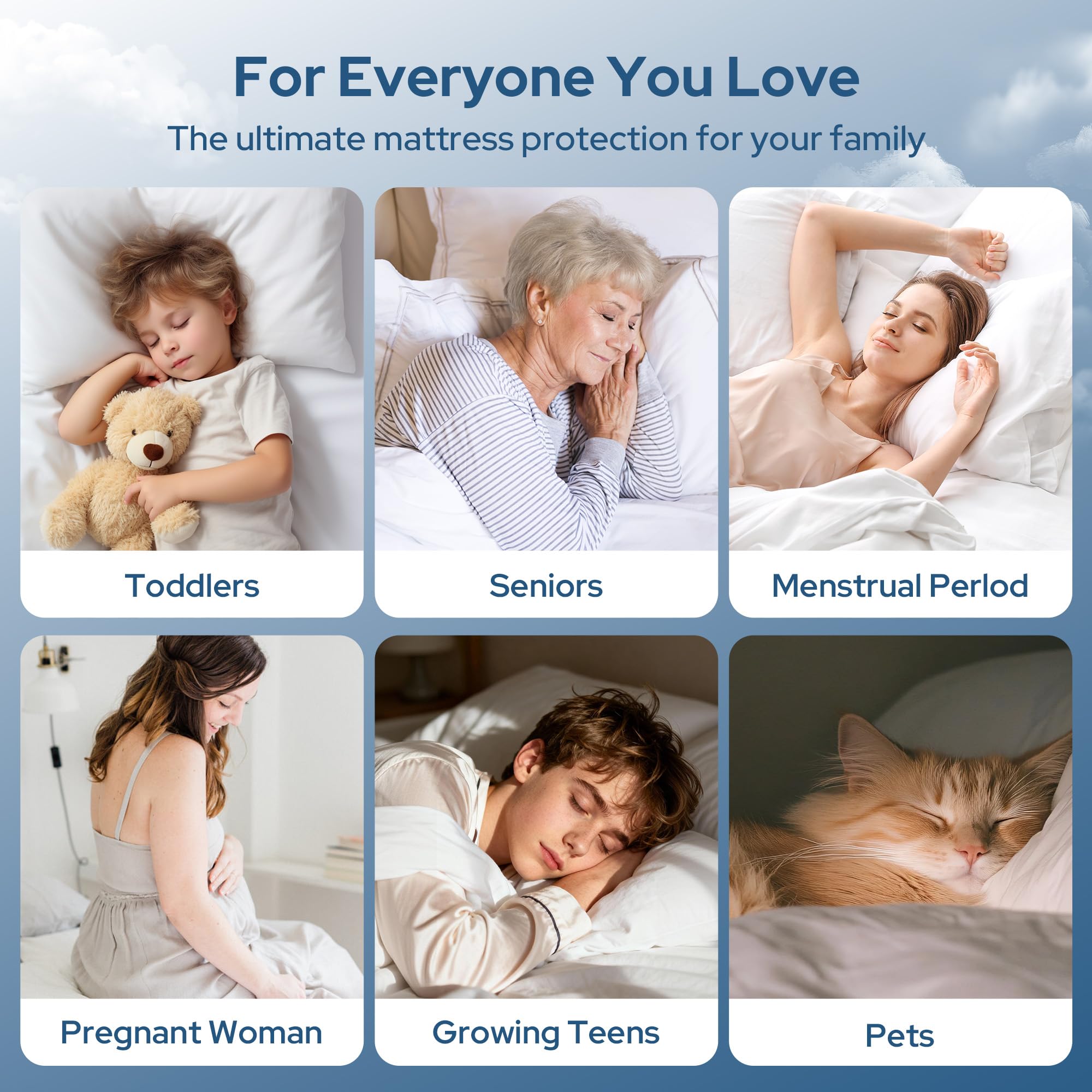 Waterproof Twin XL Mattress Protector