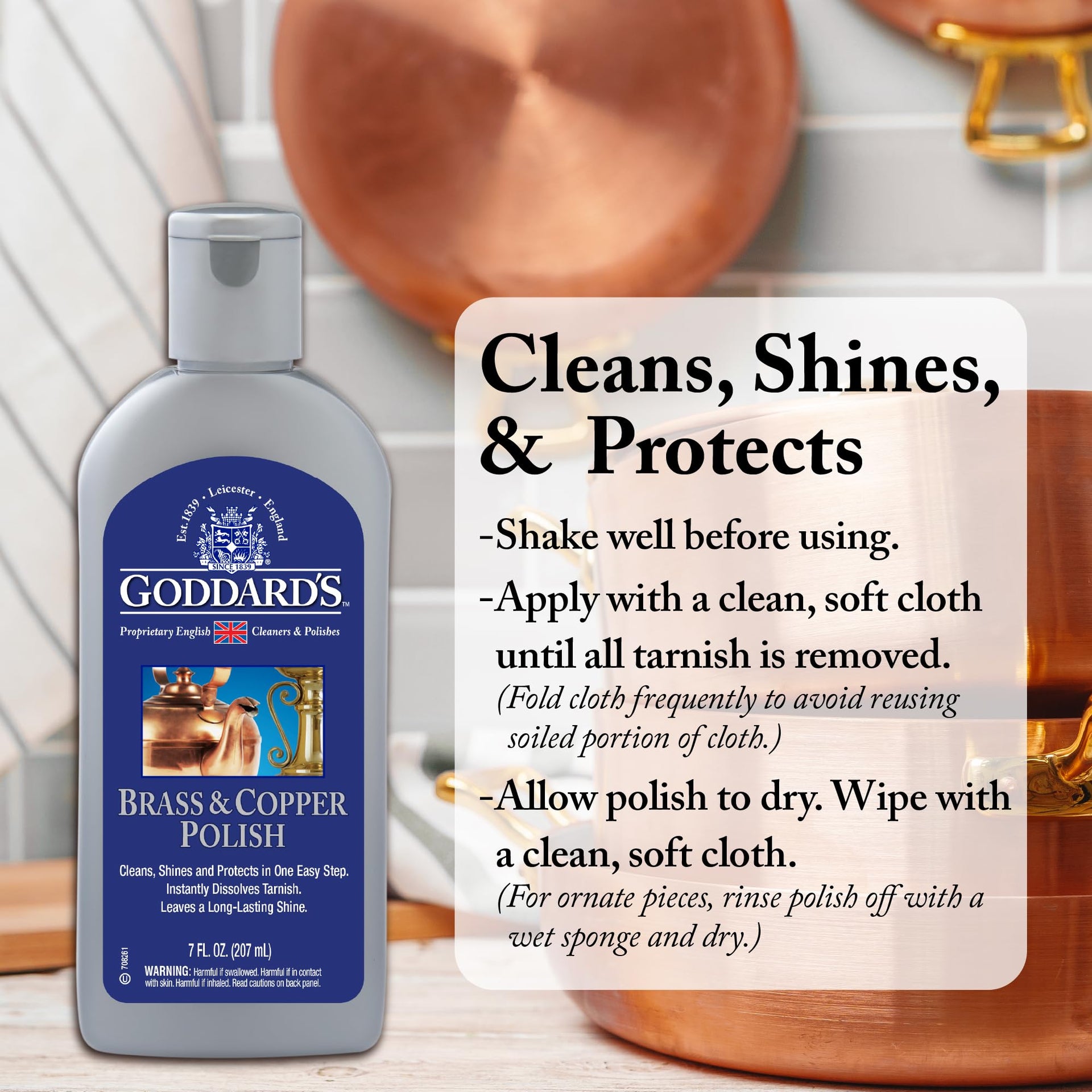 Brass & Copper Polish (7 Fl Oz)