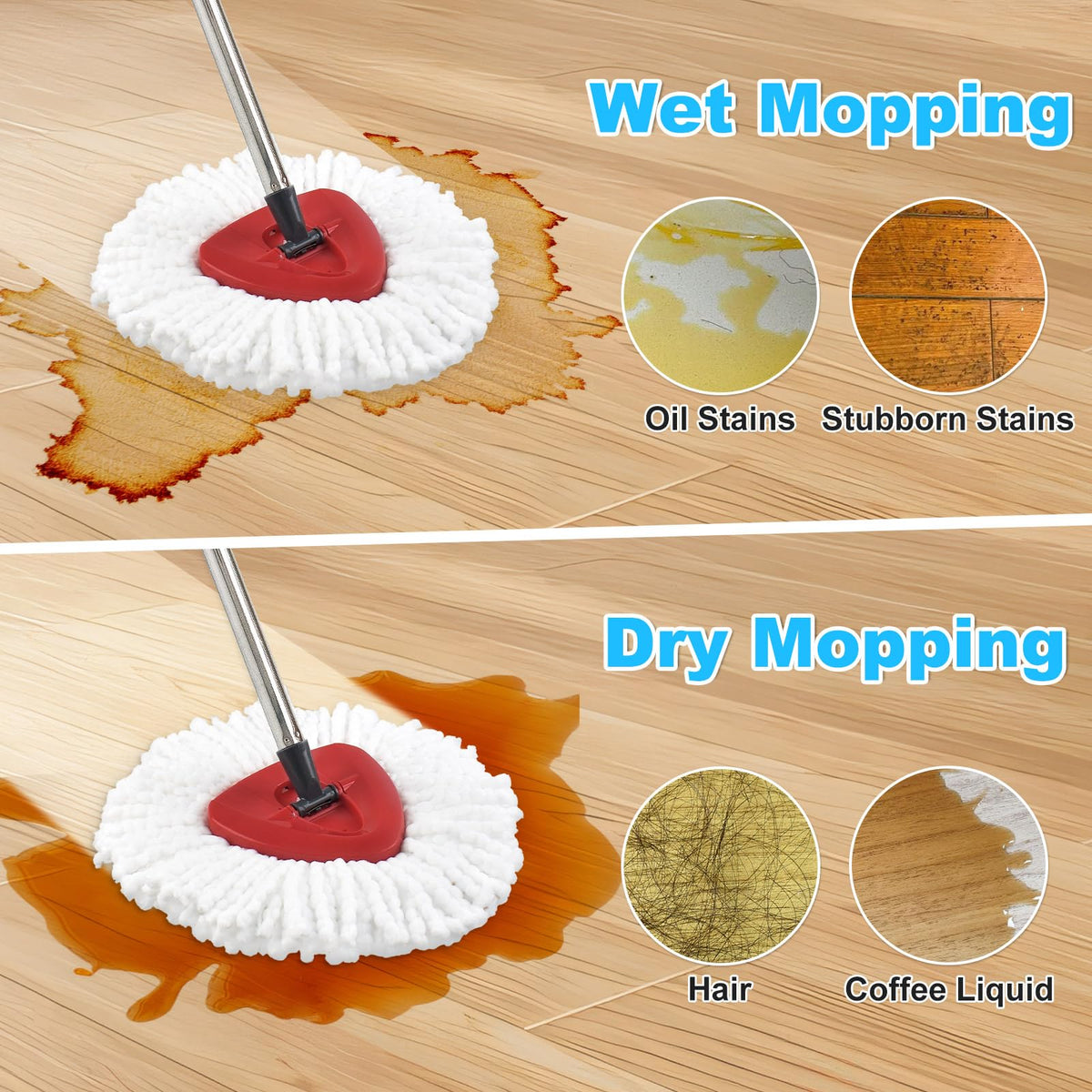 Mop Replacement for Ocedar (7 Count)