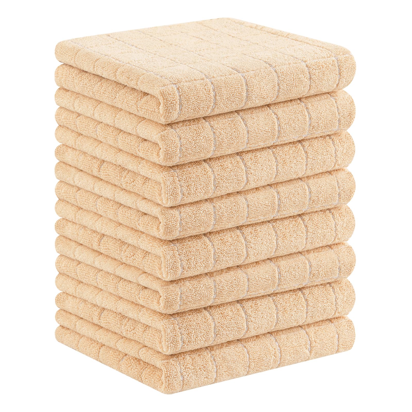 100% Cotton Terry Kitchen Towels (8 Count)