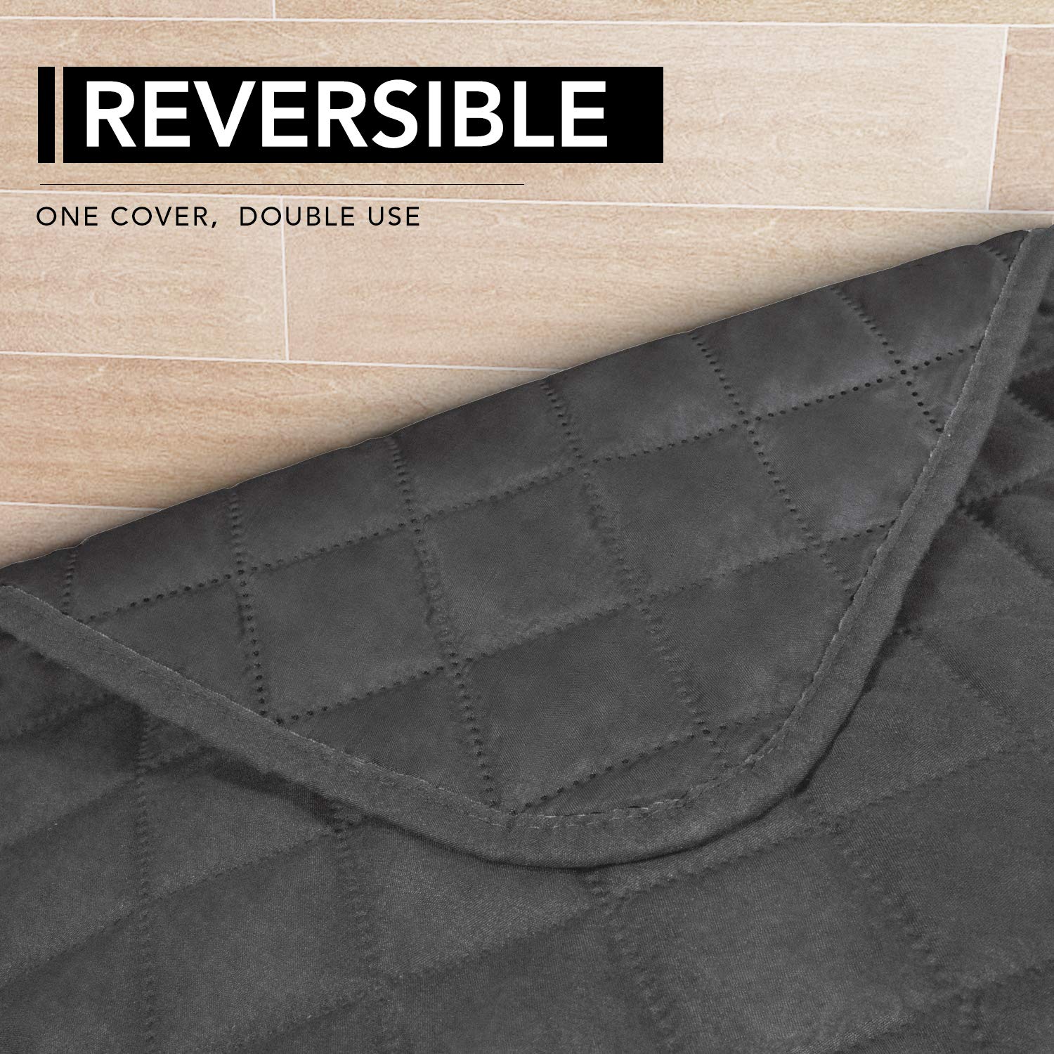 Sectional Couch Covers for Dogs L Shape Sofa Cover Reversible Sofa Slipcover Chaise Lounge Cover Furniture Protector Cover for Pets Dog Cat