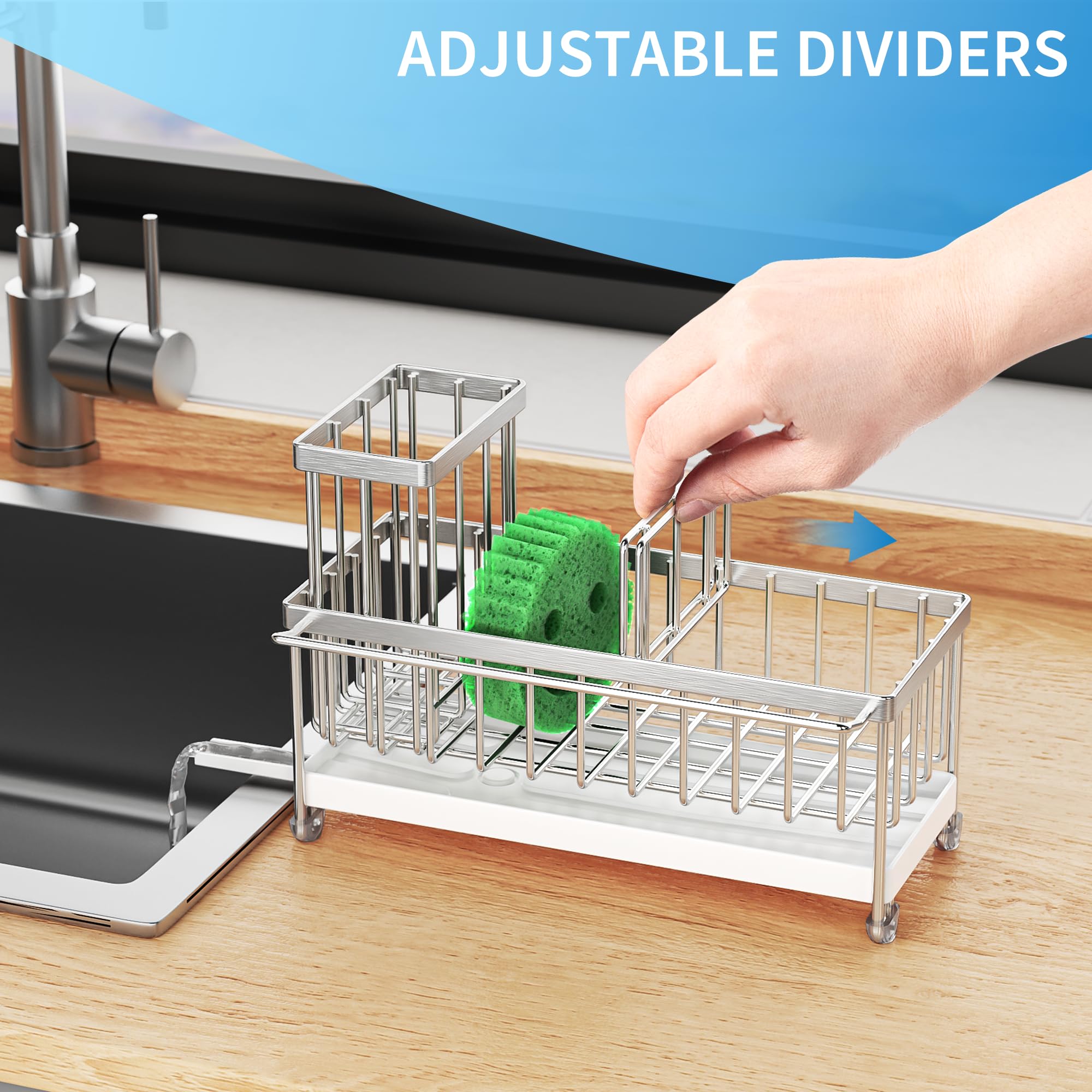 Sponge Holder for Kitchen Sink