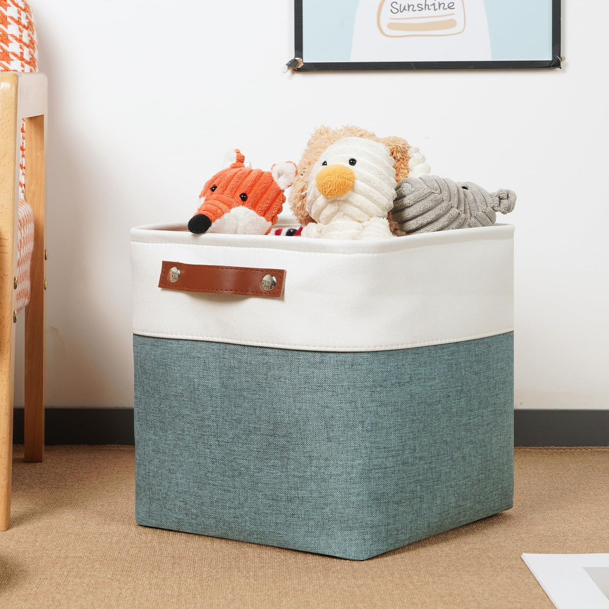 11x11 Cube Storage Bins for Organizer (4 Count)