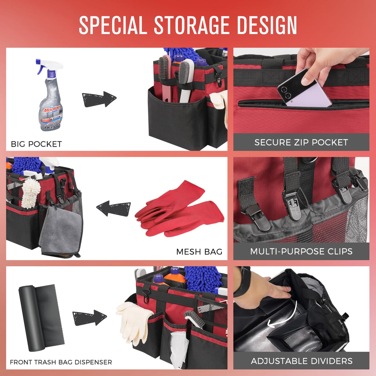 Wearable Cleaning Caddy