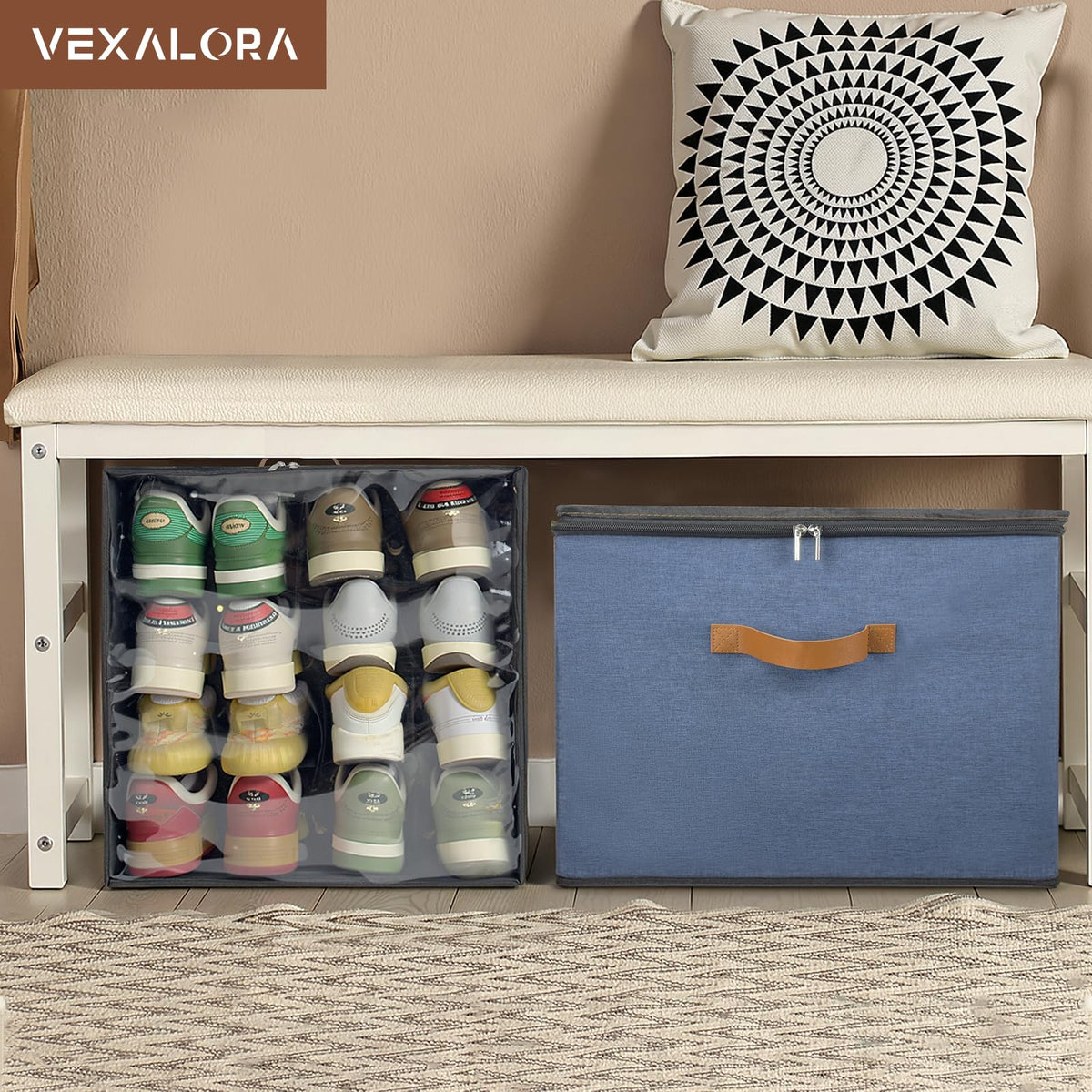 Shoe Organizer for Closet (2 Count)