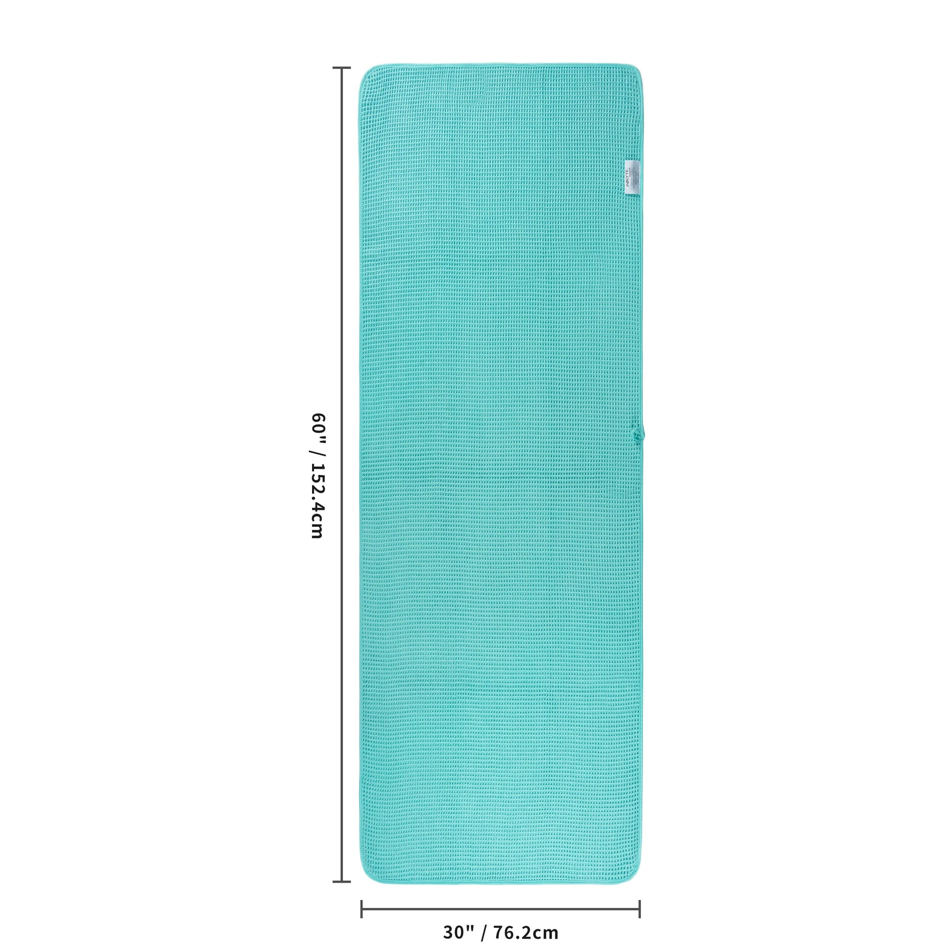 430 GSM Poly Blend Microfiber Quick Dry Waffle Bath Towel (4 Count)