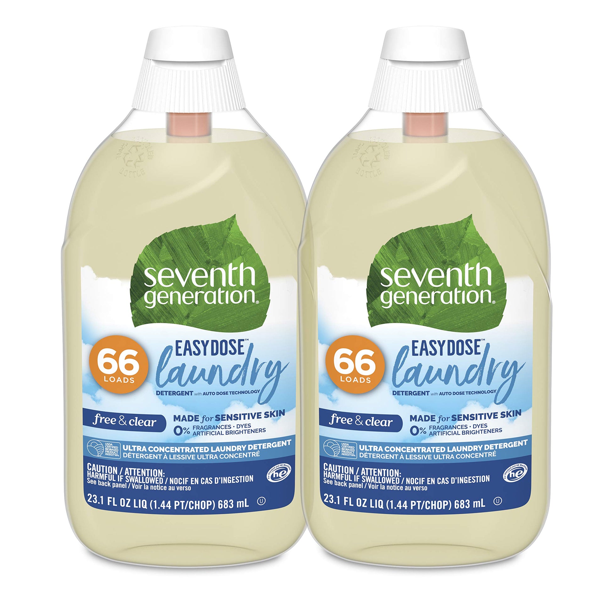 Easy Dose Laundry Concentrated Liquid Detergent (138.6 Fl Oz)