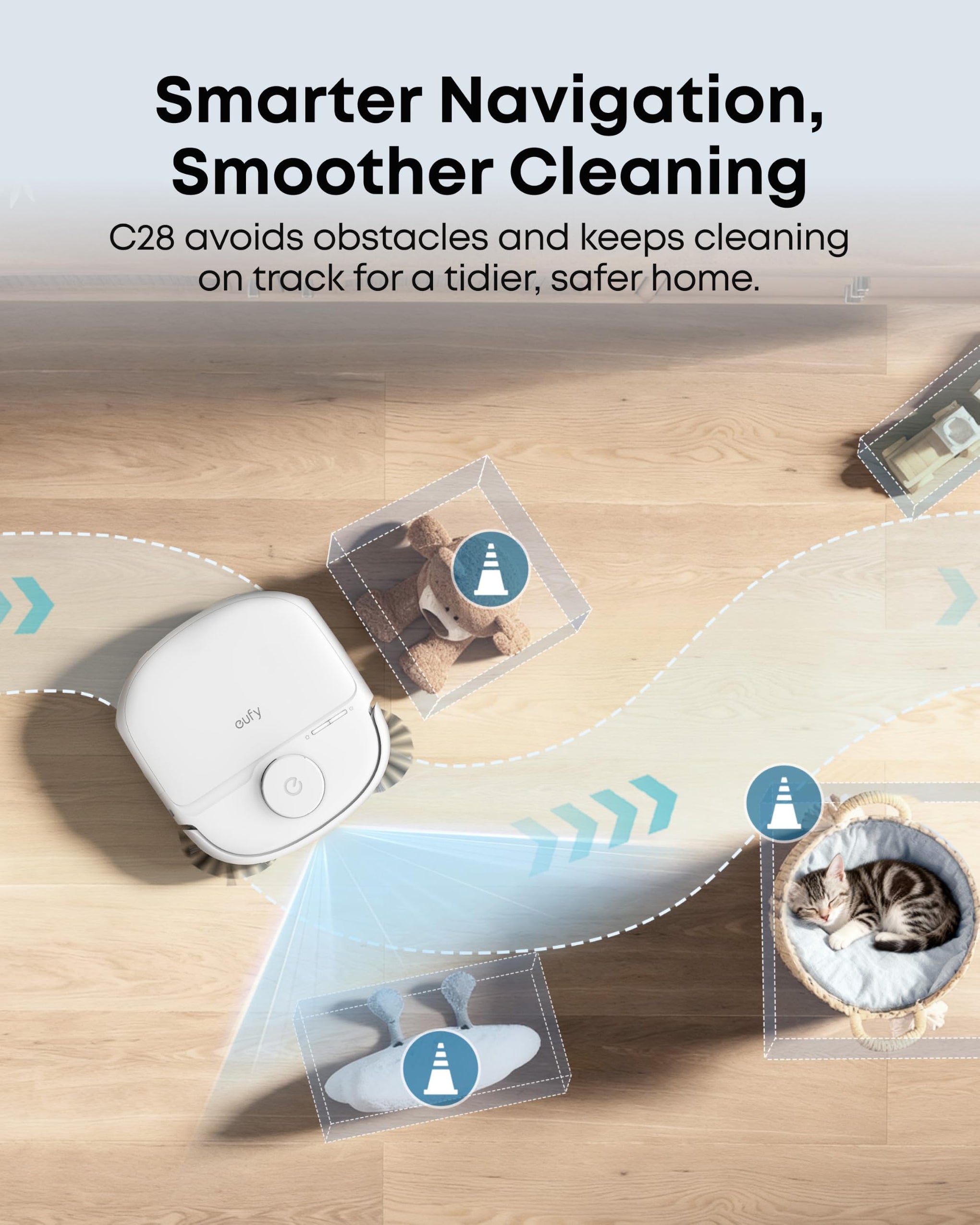 C28 Robot Vacuum and Mop Combo