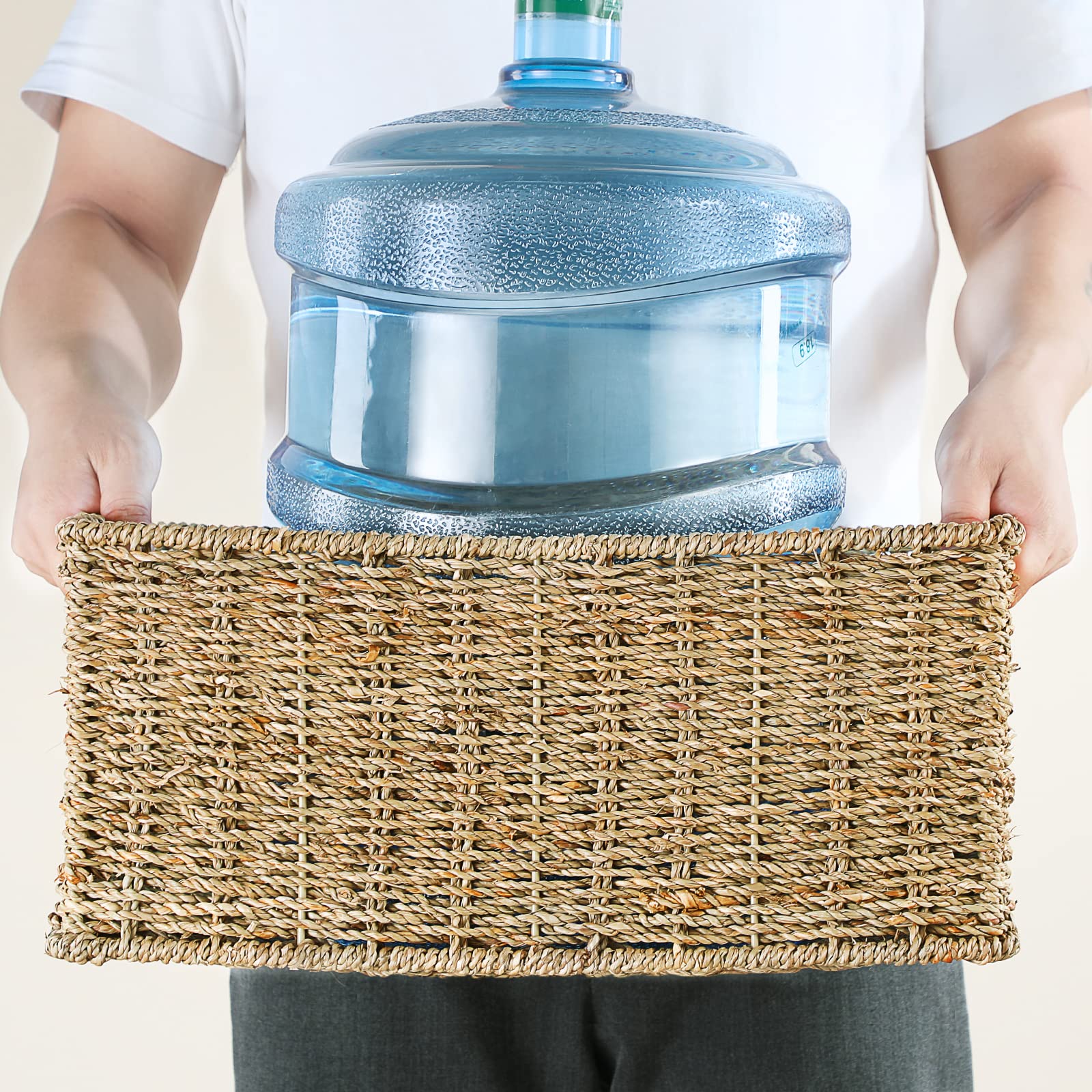 Large Wicker Baskets for Storage (3 Count)