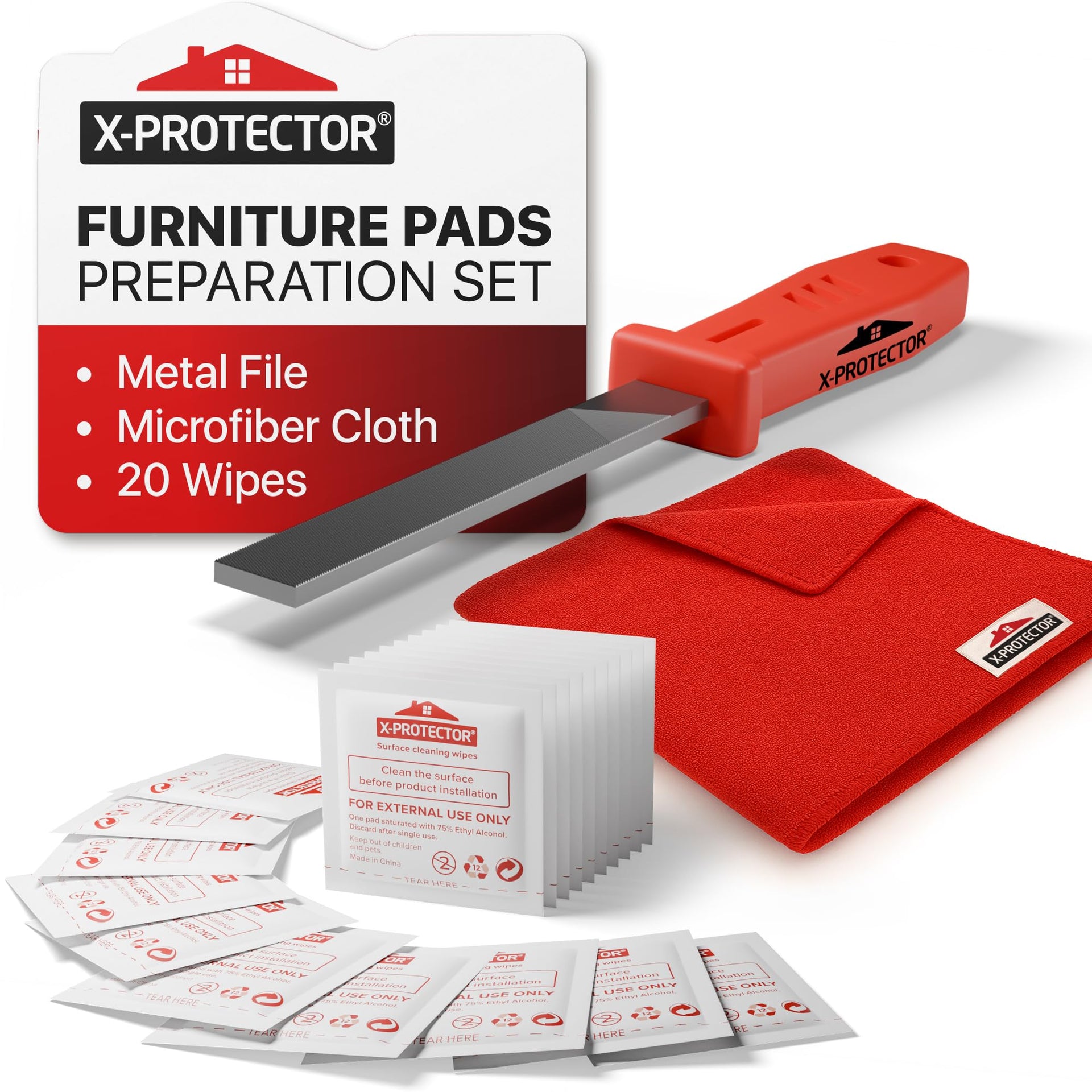 Furniture Pads Preparation Set