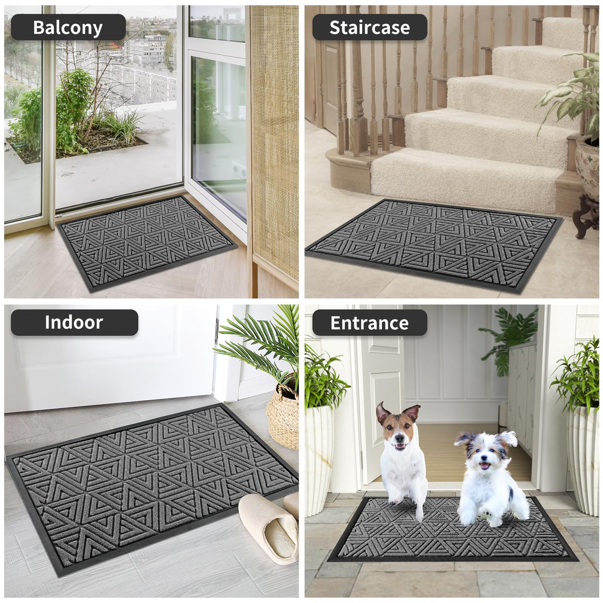 Outdoor Mats for Front Door 29.5x17